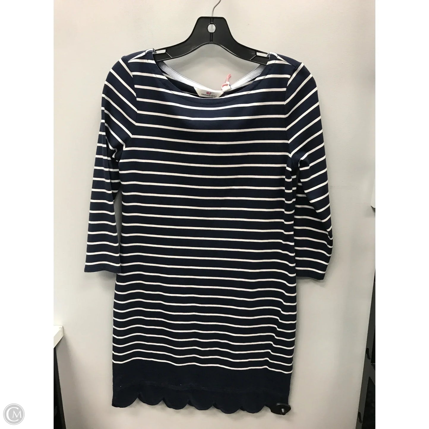 Dress Casual Short By Vineyard Vines In Striped Pattern, Size: Xxs