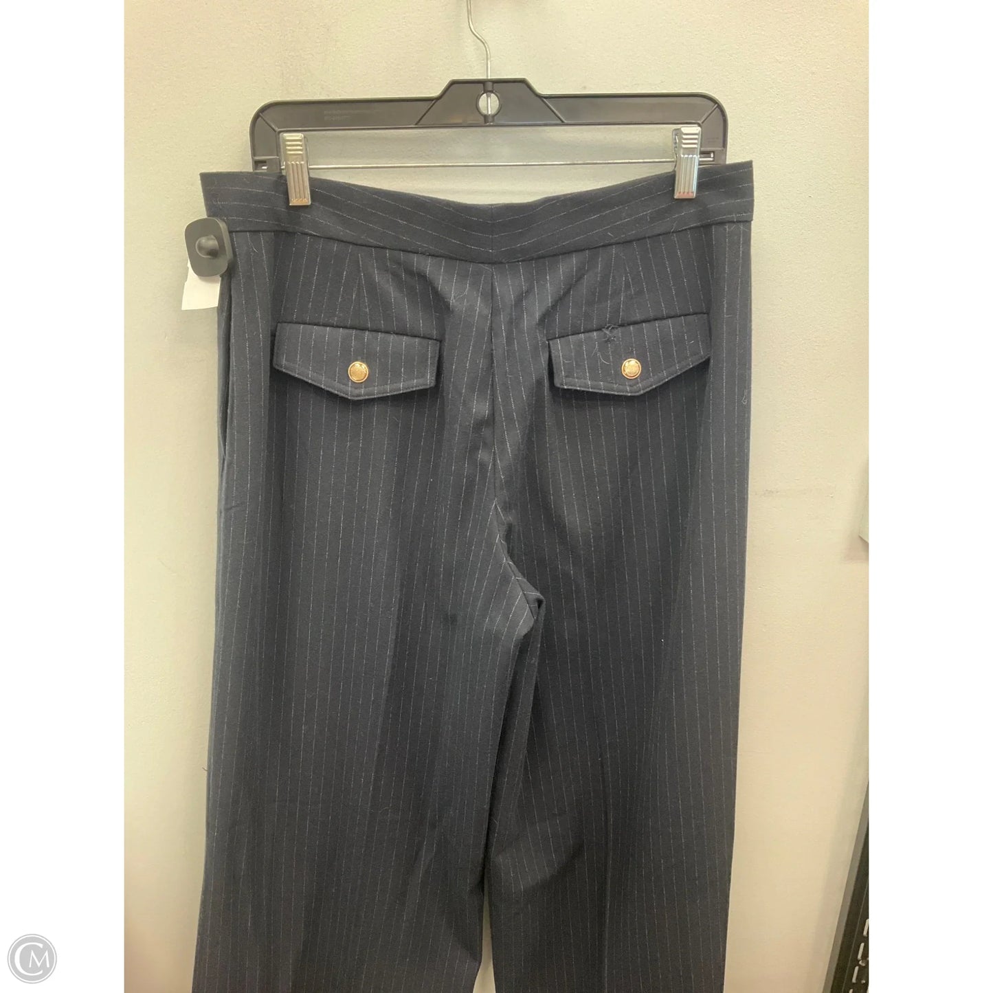 Pants Wide Leg By Zara In Navy, Size: 10