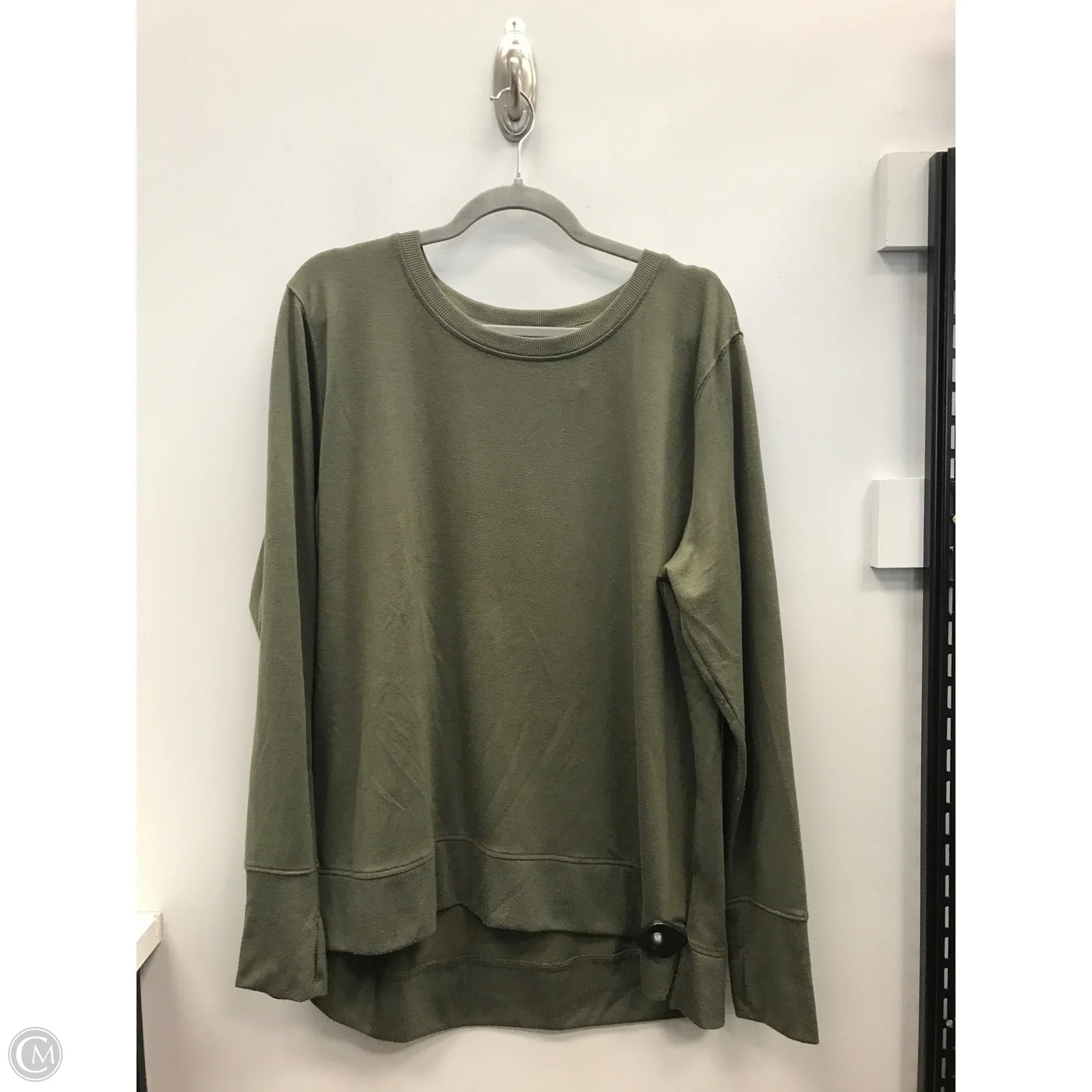 Top Long Sleeve By Sonoma In Green, Size: Xl