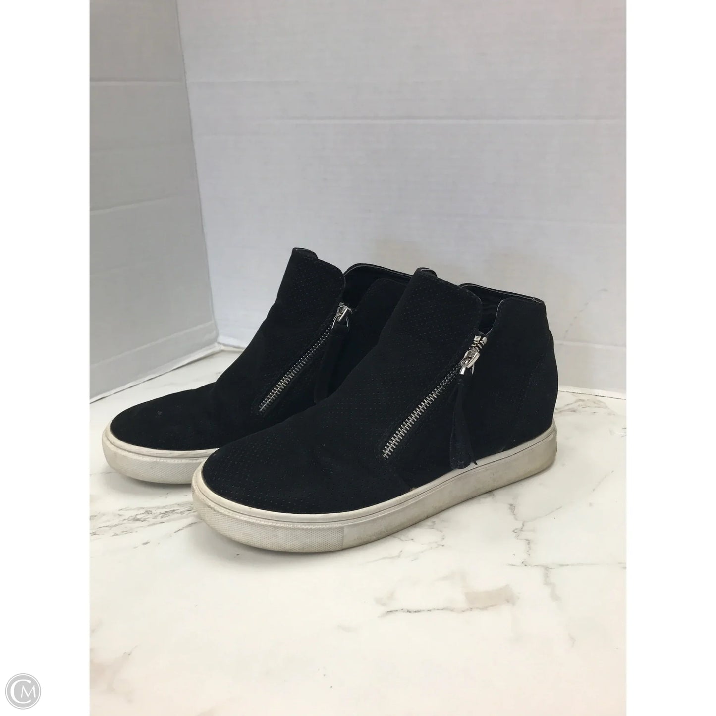 Shoes Heels Platform By Jf In Black, Size: 7.5