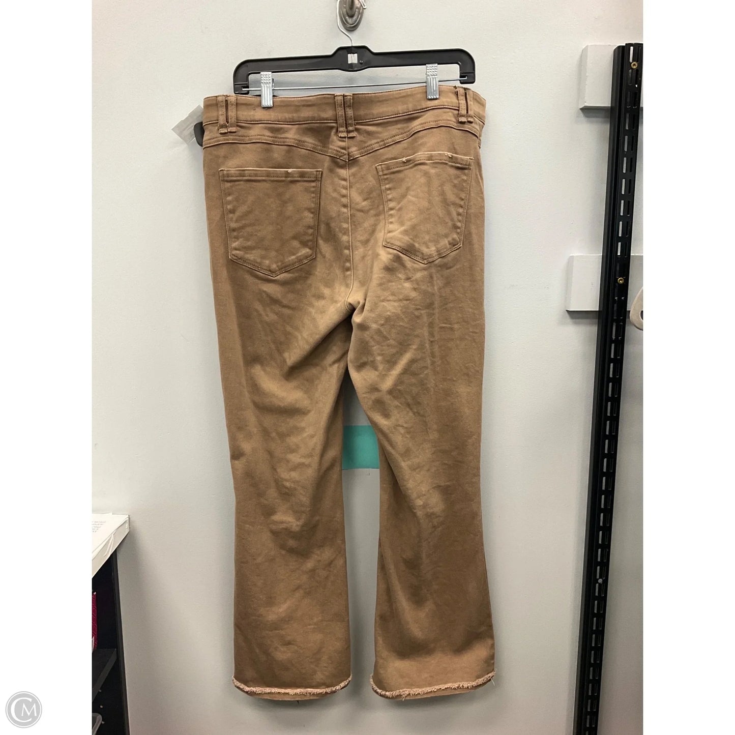 Jeans Straight By Wit & Wisdom In Brown, Size: 14
