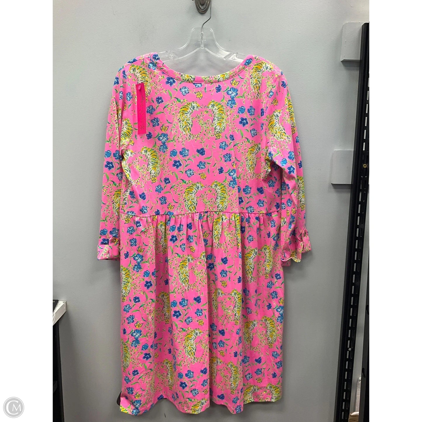 Dress Designer By Lilly Pulitzer In Floral Print, Size: L