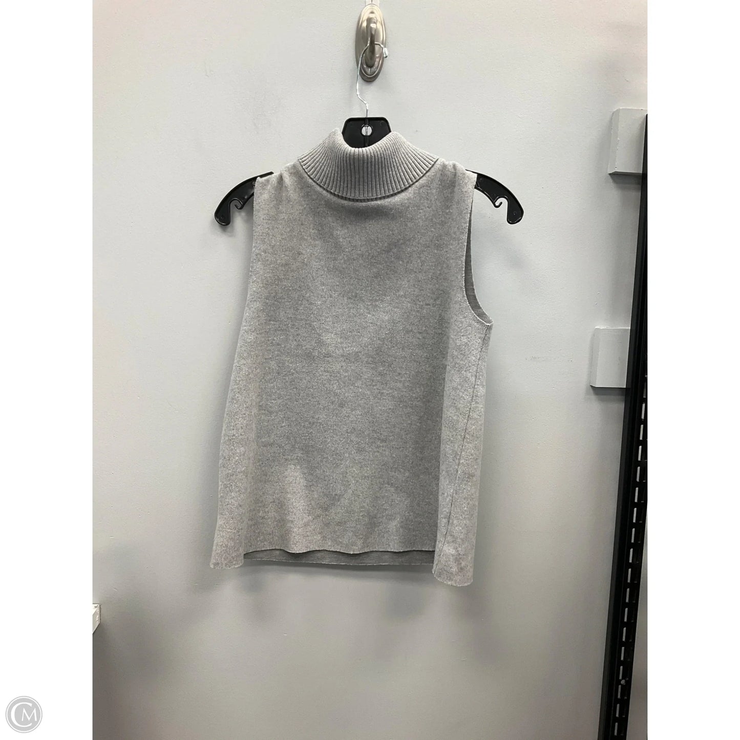 Vest Sweater By Zara In Grey, Size: S