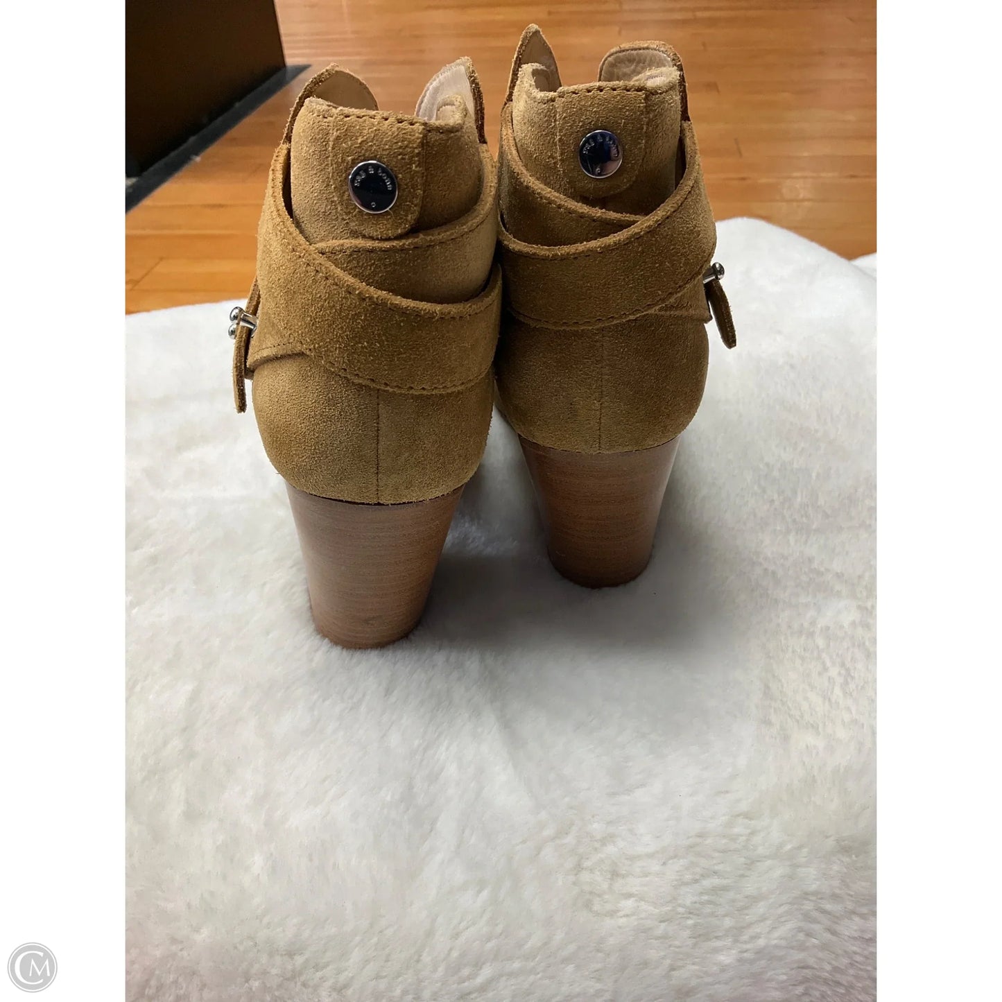 Boots Ankle Heels By Rag And Bone In Tan, Size: 8