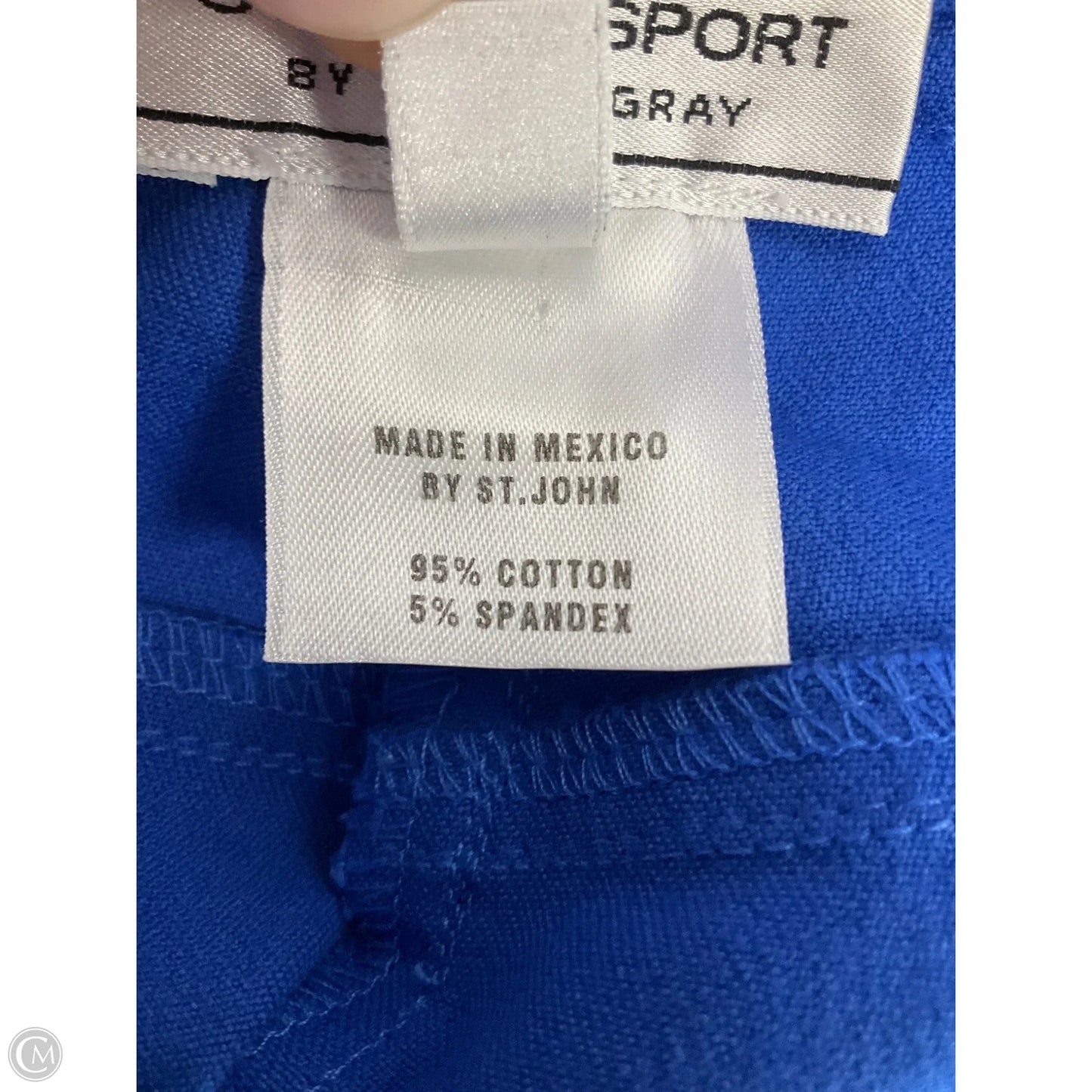 Pants Designer By St John Collection In Blue, Size: 10