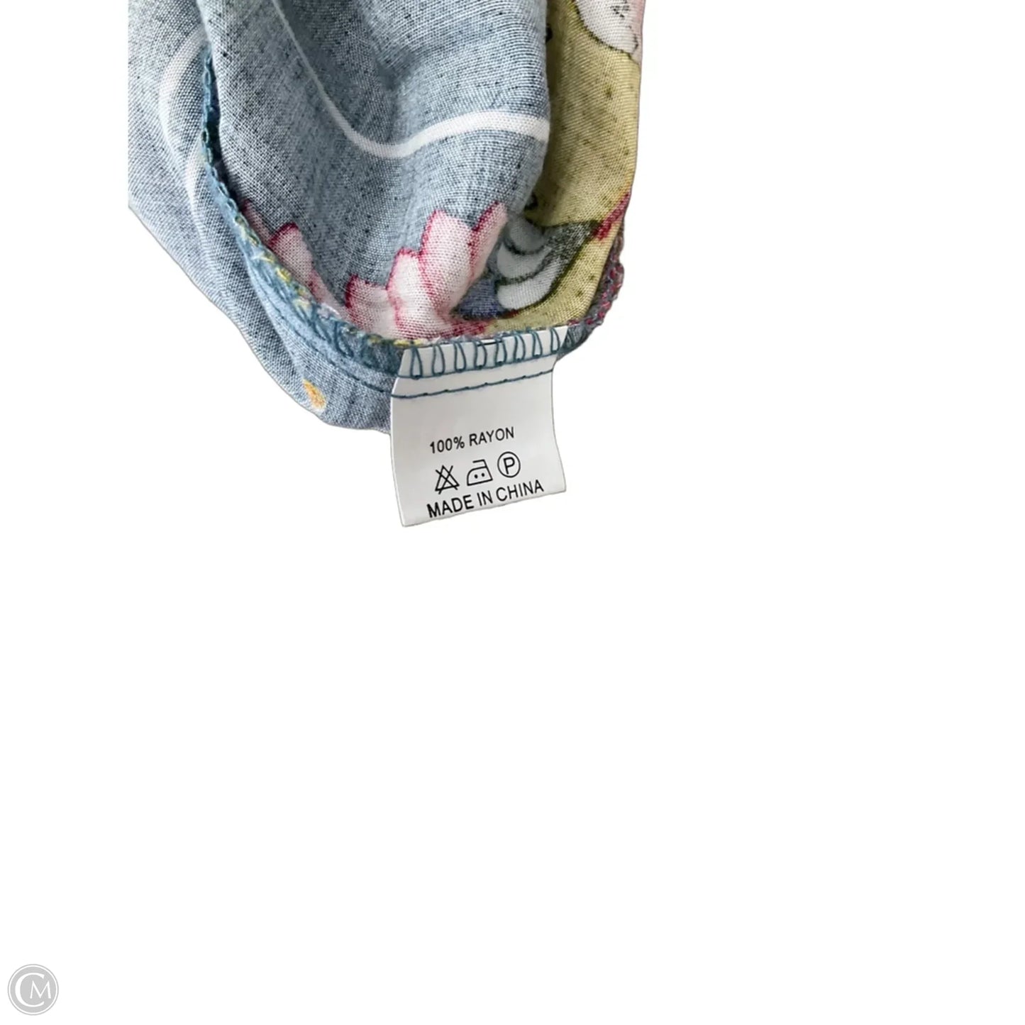 Jumpsuit By Clothes Mentor In Blue, Size: L