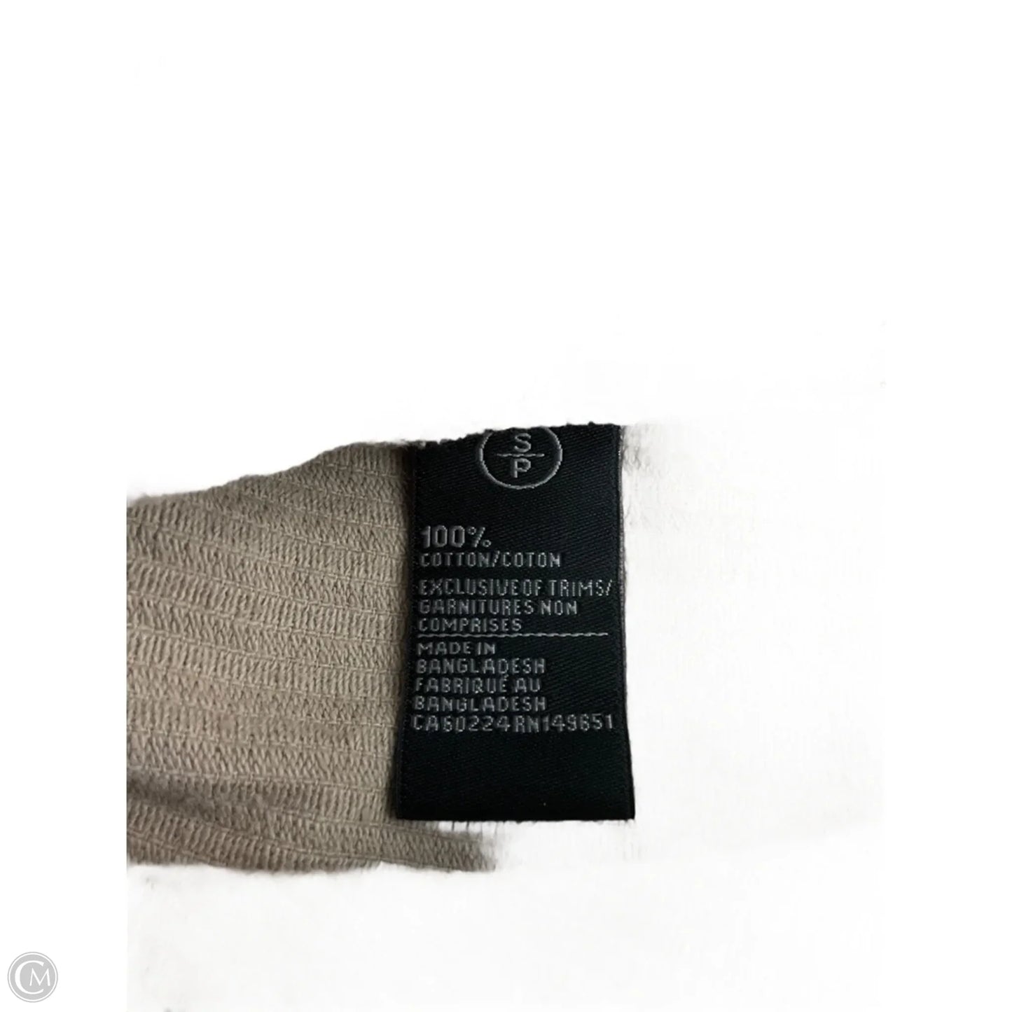 Jacket Shirt By Buffalo David Bitton In Tan, Size: S