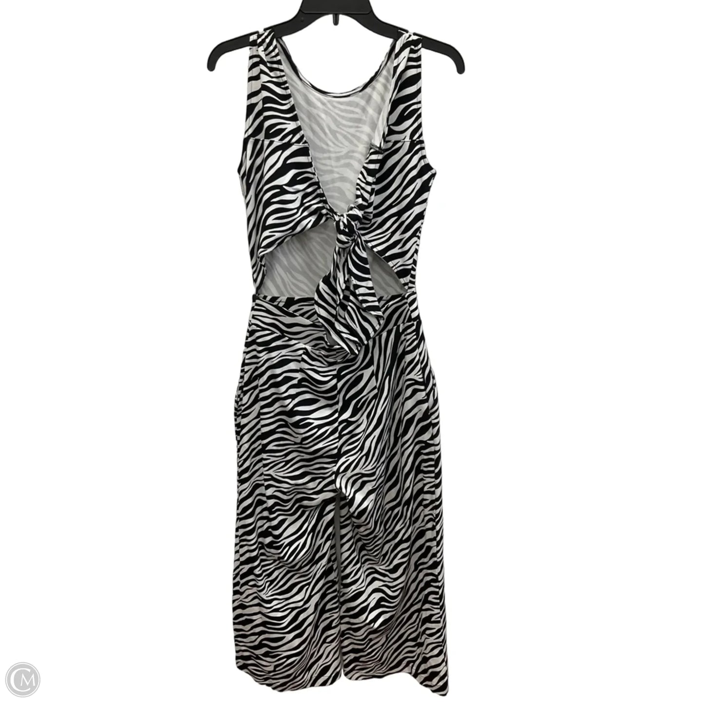 Jumpsuit By New York And Co In Zebra Print, Size: S