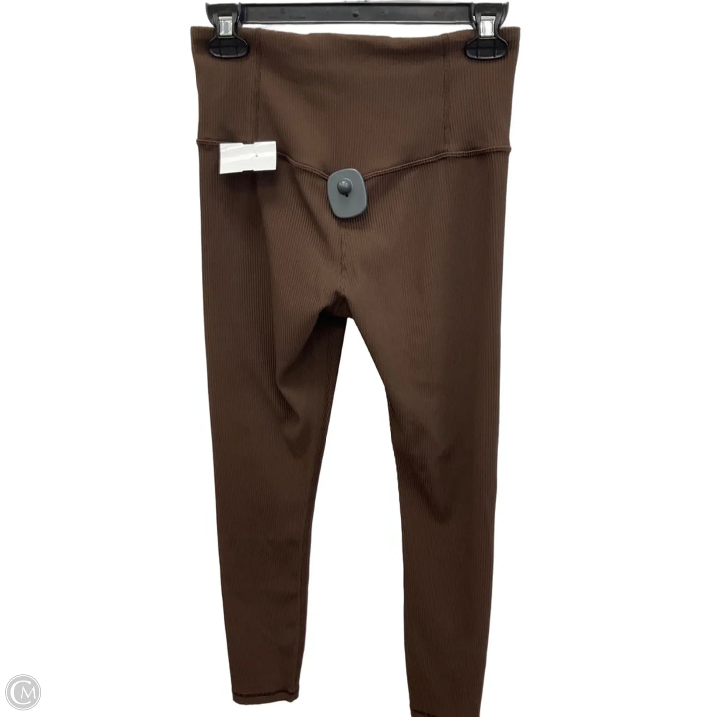 Athletic Leggings By Athleta In Brown, Size: M