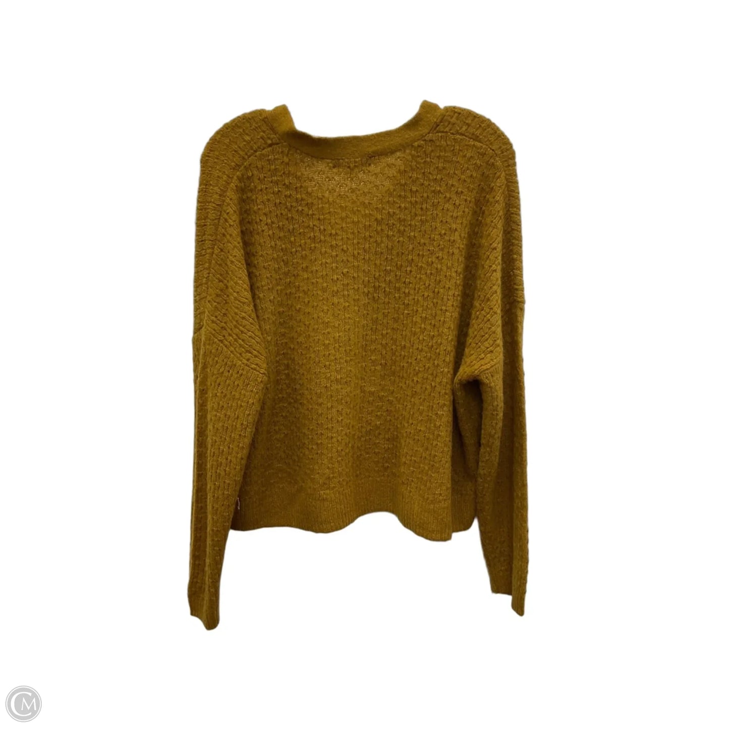 Cardigan By Madewell In Yellow, Size: L