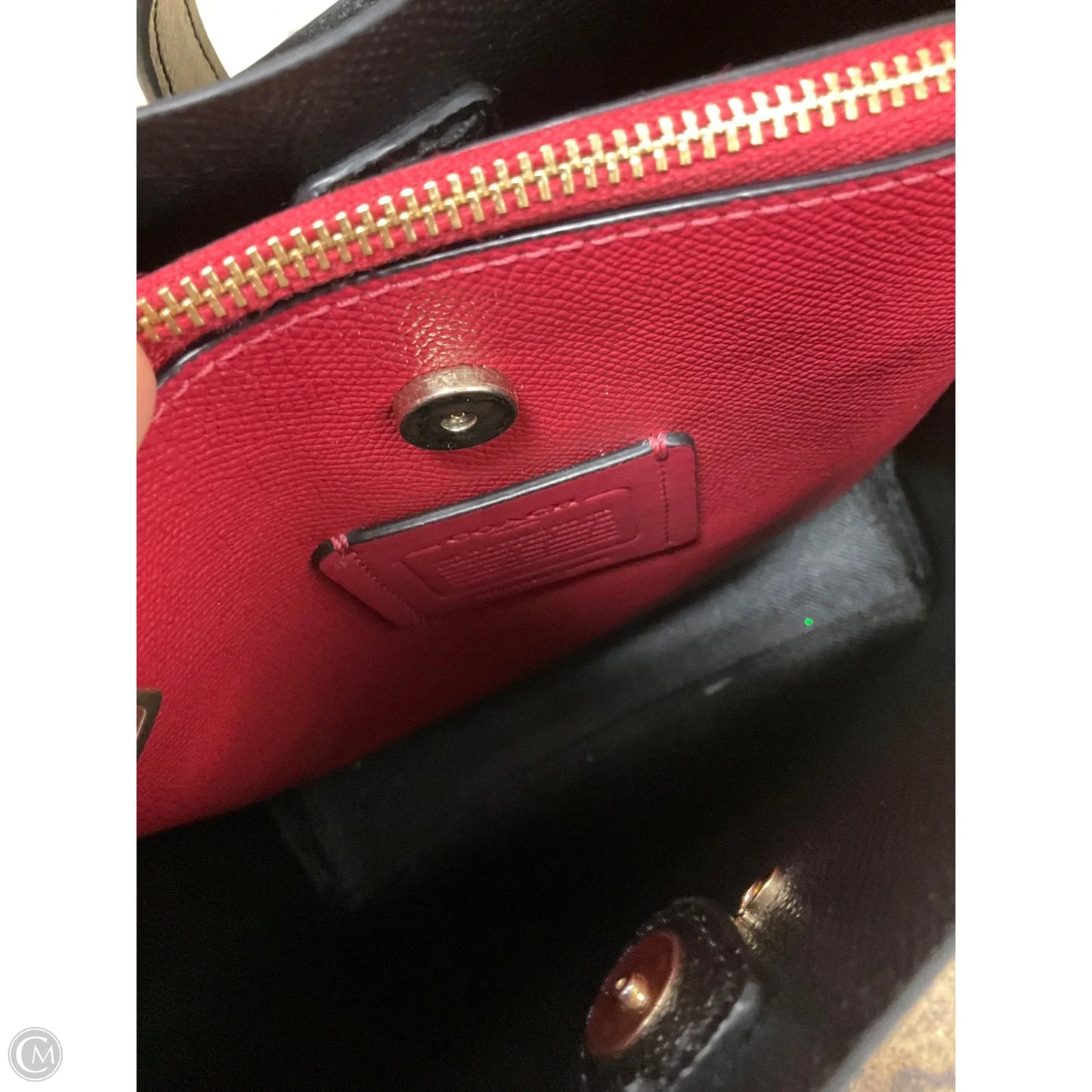 Crossbody Designer By Coach, Size: Medium