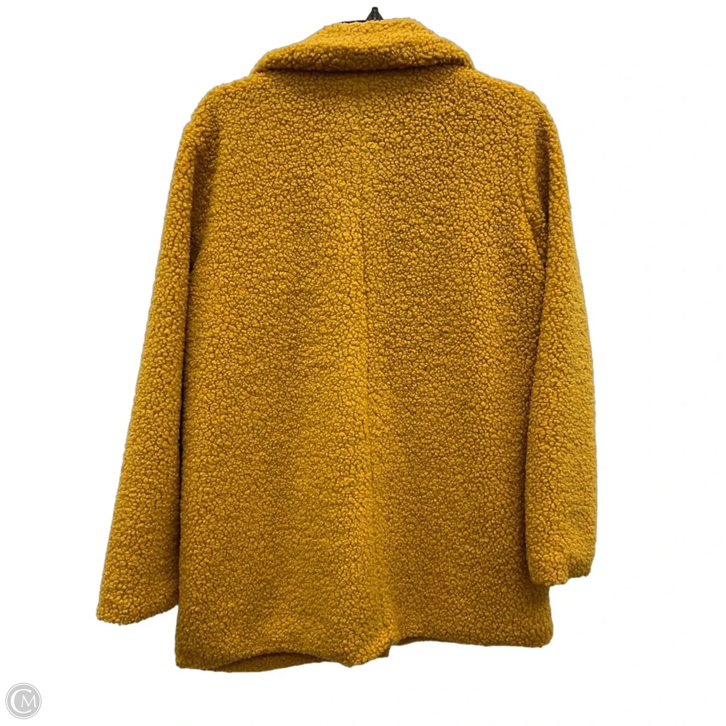 Jacket Faux Fur & Sherpa By Stoosh In Yellow, Size: M