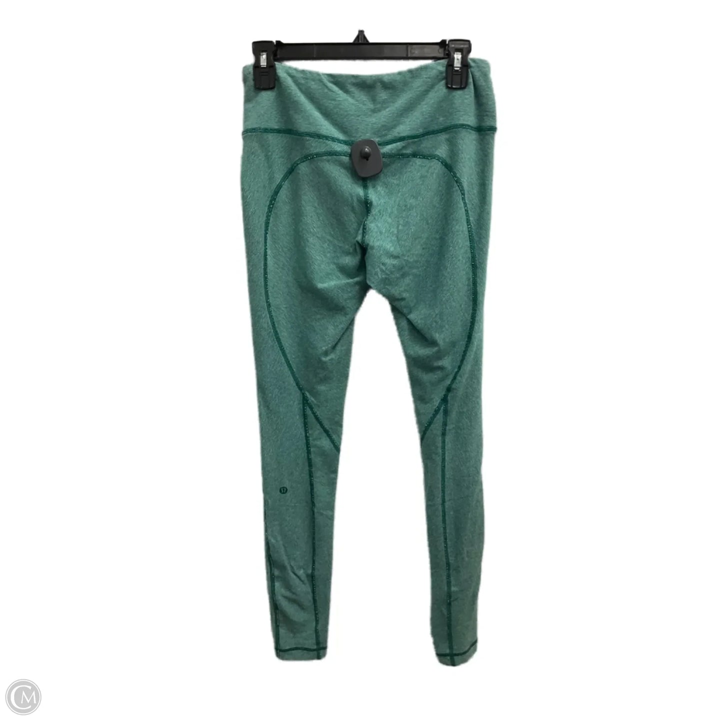 Athletic Leggings By Lululemon In Green, Size: M