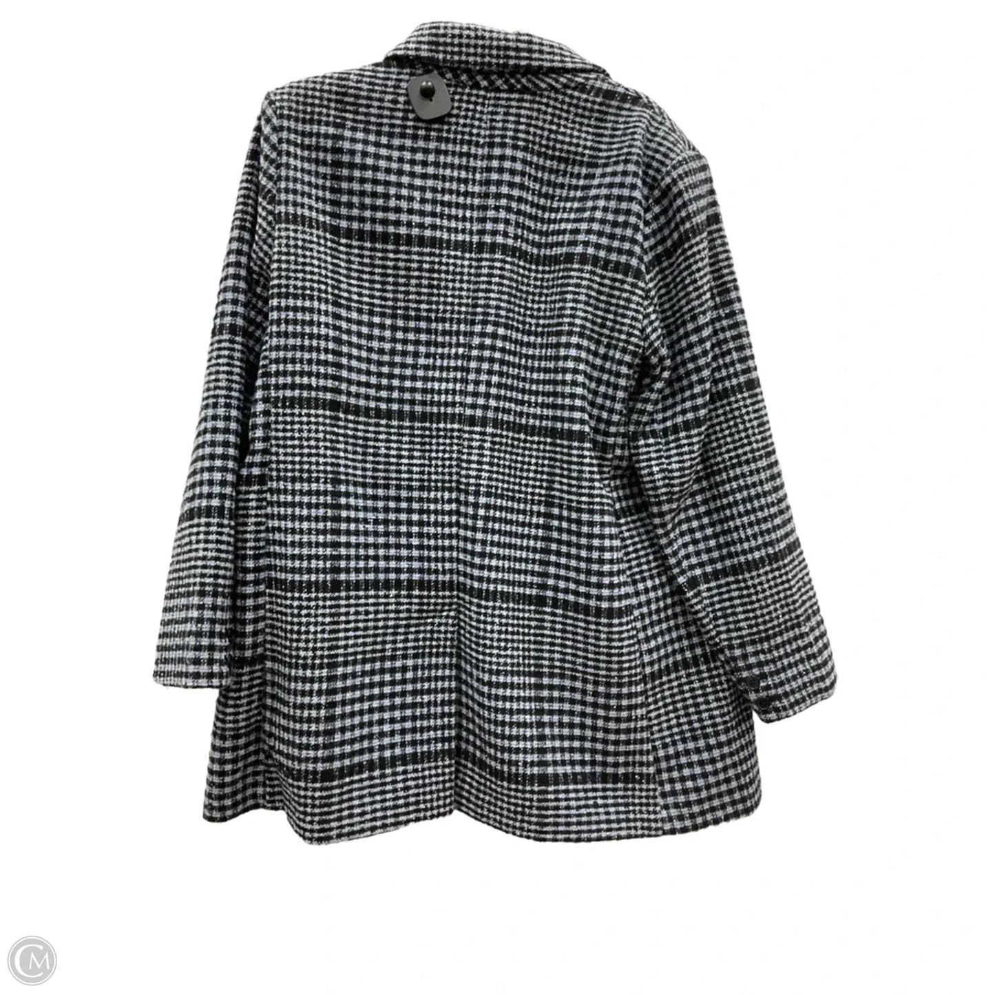 Coat Peacoat By Old Navy In Black & Grey, Size: Xl