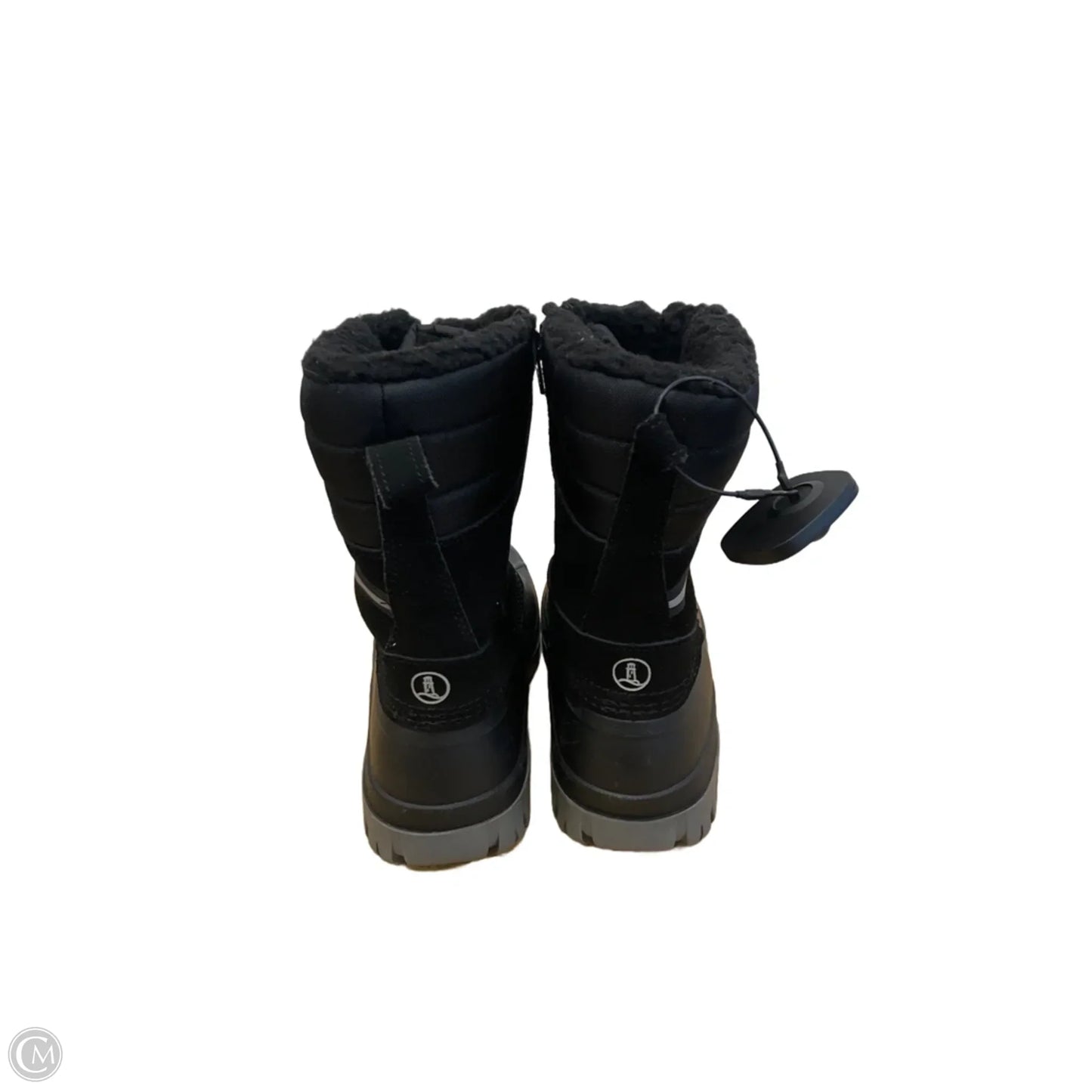 Boots Snow By Lands End In Black, Size: 6