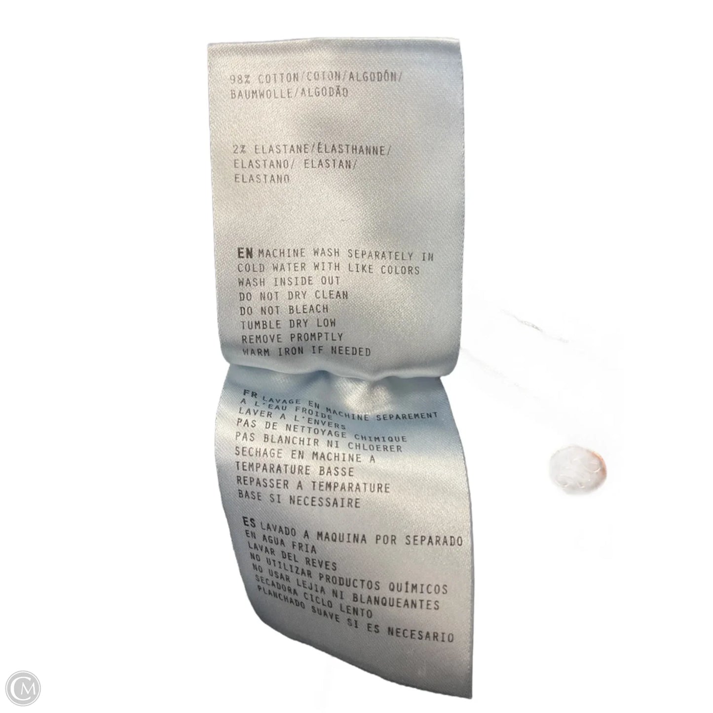 Jeans Skinny By Miss Me In Blue Denim, Size: 4