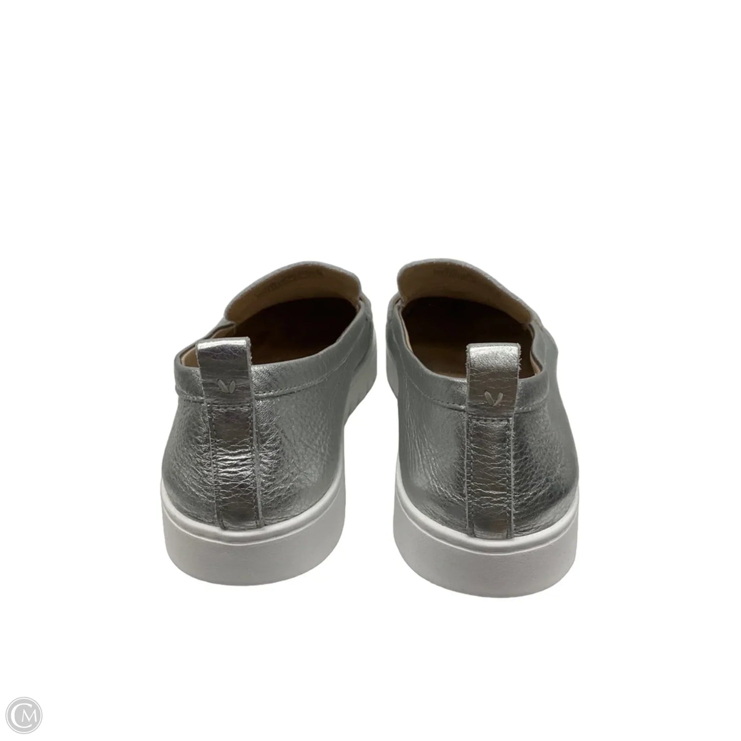 Shoes Flats By Vionic In Silver, Size: 11