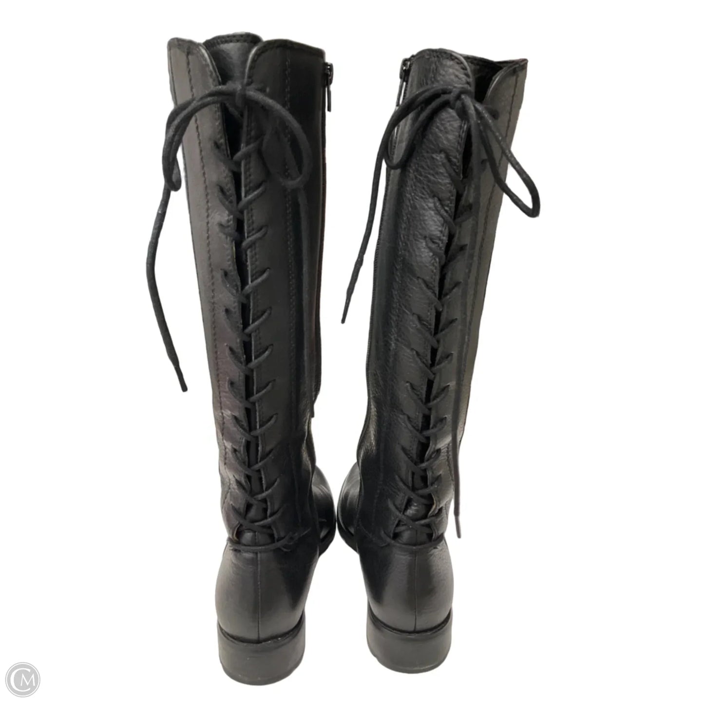 Boots Knee Flats By Sofft In Black, Size: 8.5