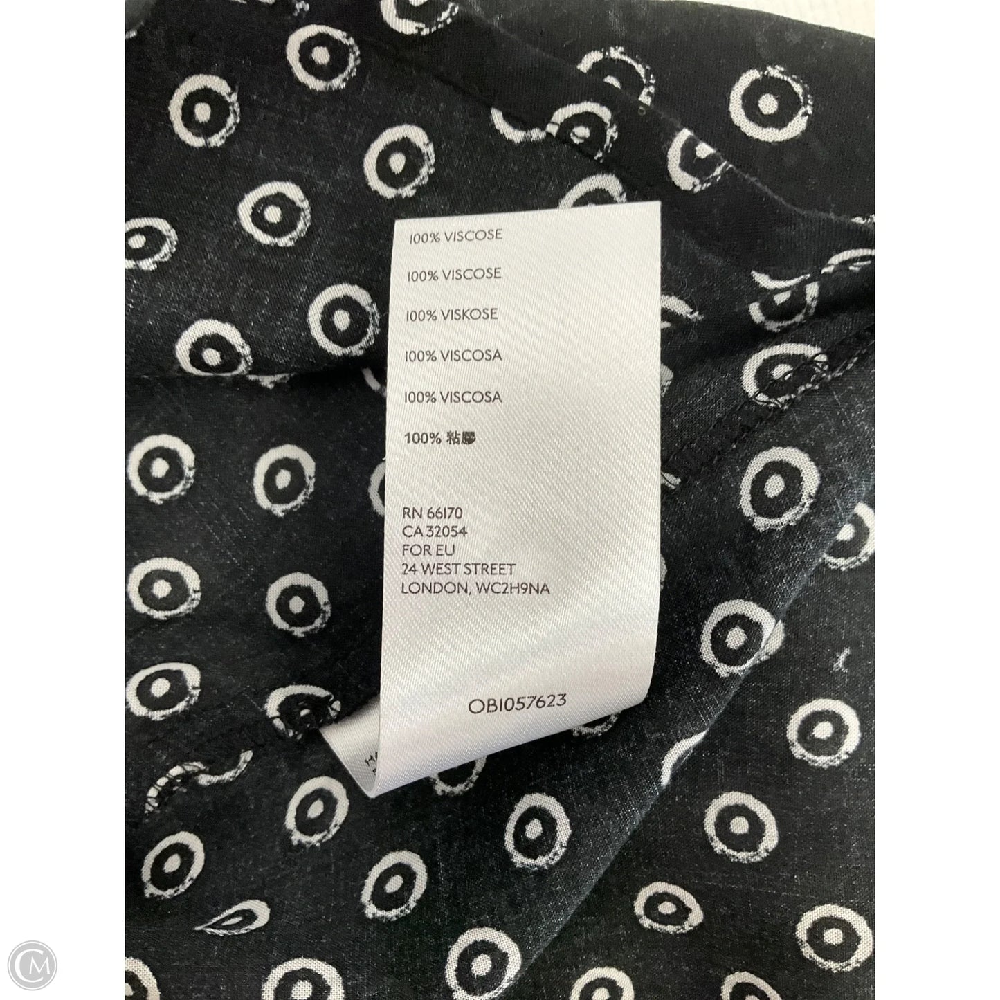 Top Sleeveless By Maeve In Black, Size: 10