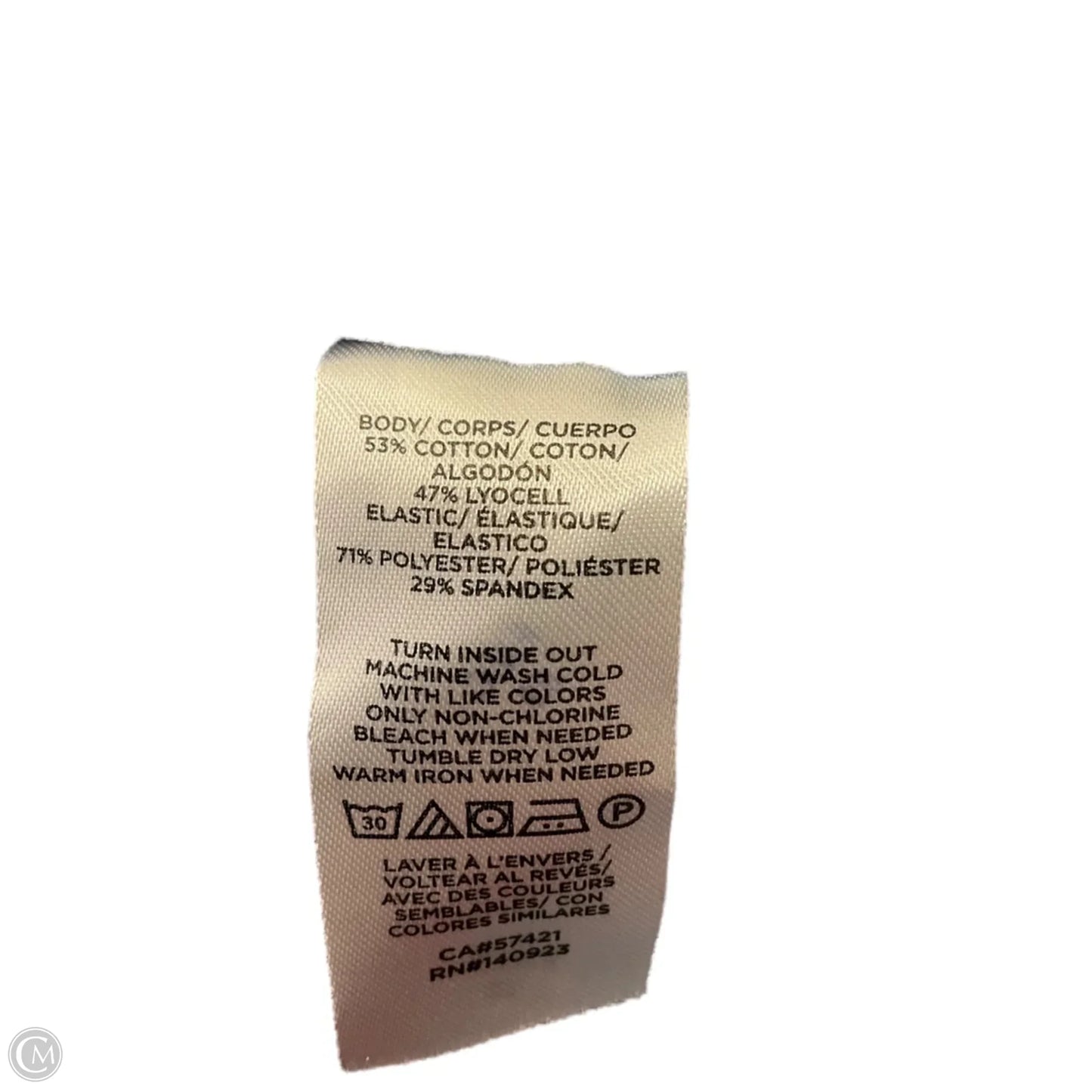 Top Sleeveless By Loft In Blue, Size: Xl