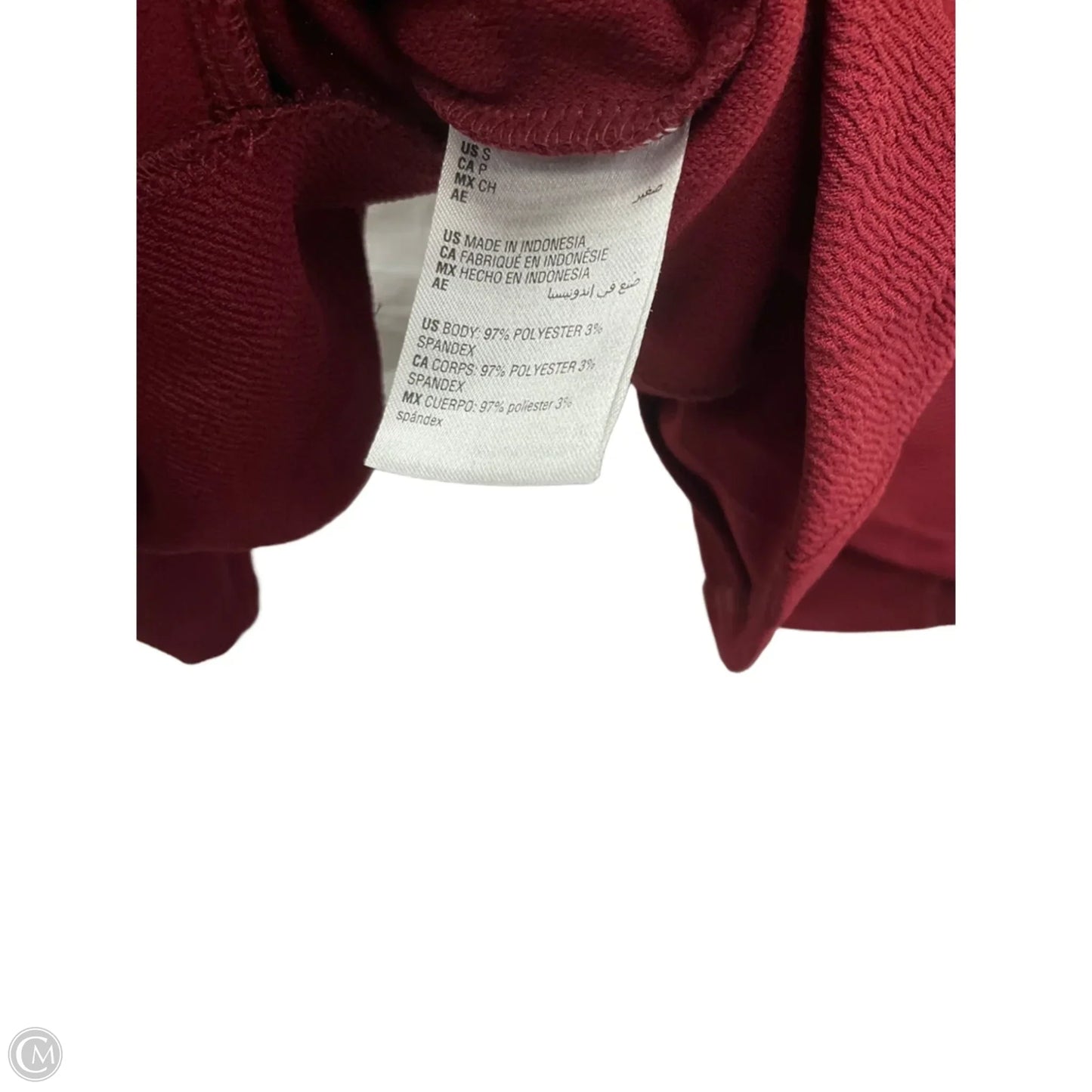 Blazer By Bar Iii In Maroon, Size: S