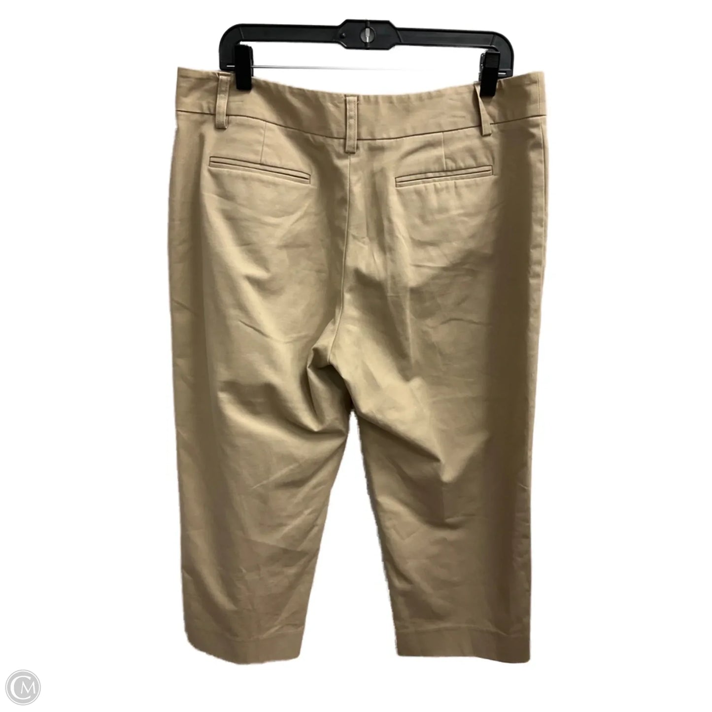 Capris By Rafaella In Beige, Size: 14