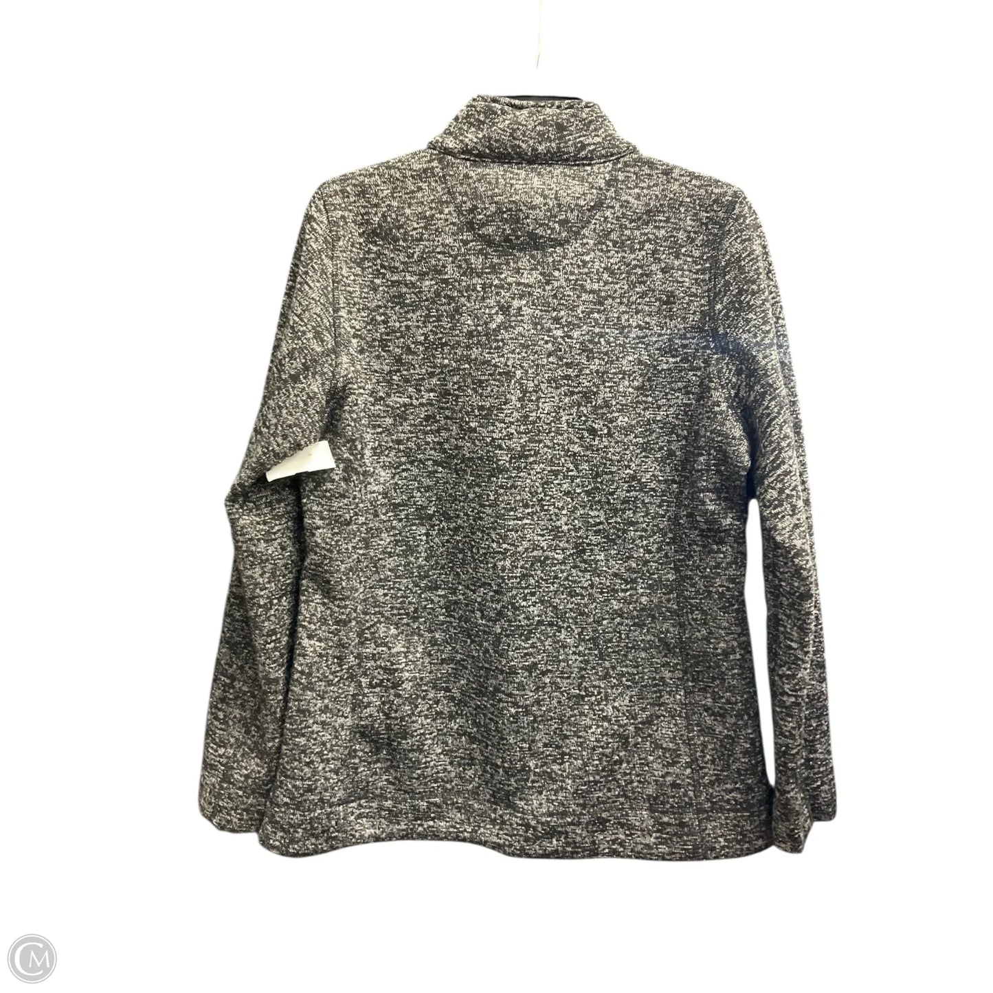 Athletic Jacket By Calvin Klein Performance In Black, Size: L