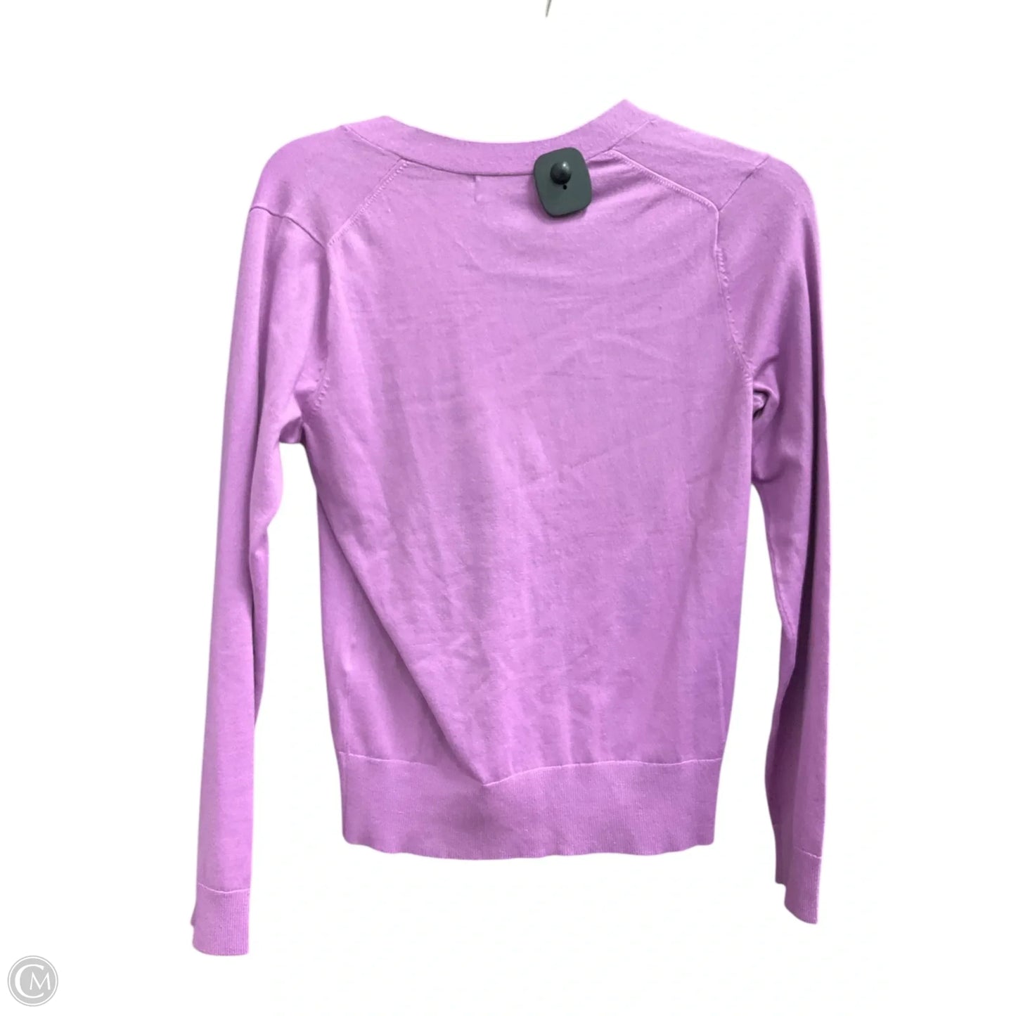 Cardigan By Lands End In Purple, Size: Xxs