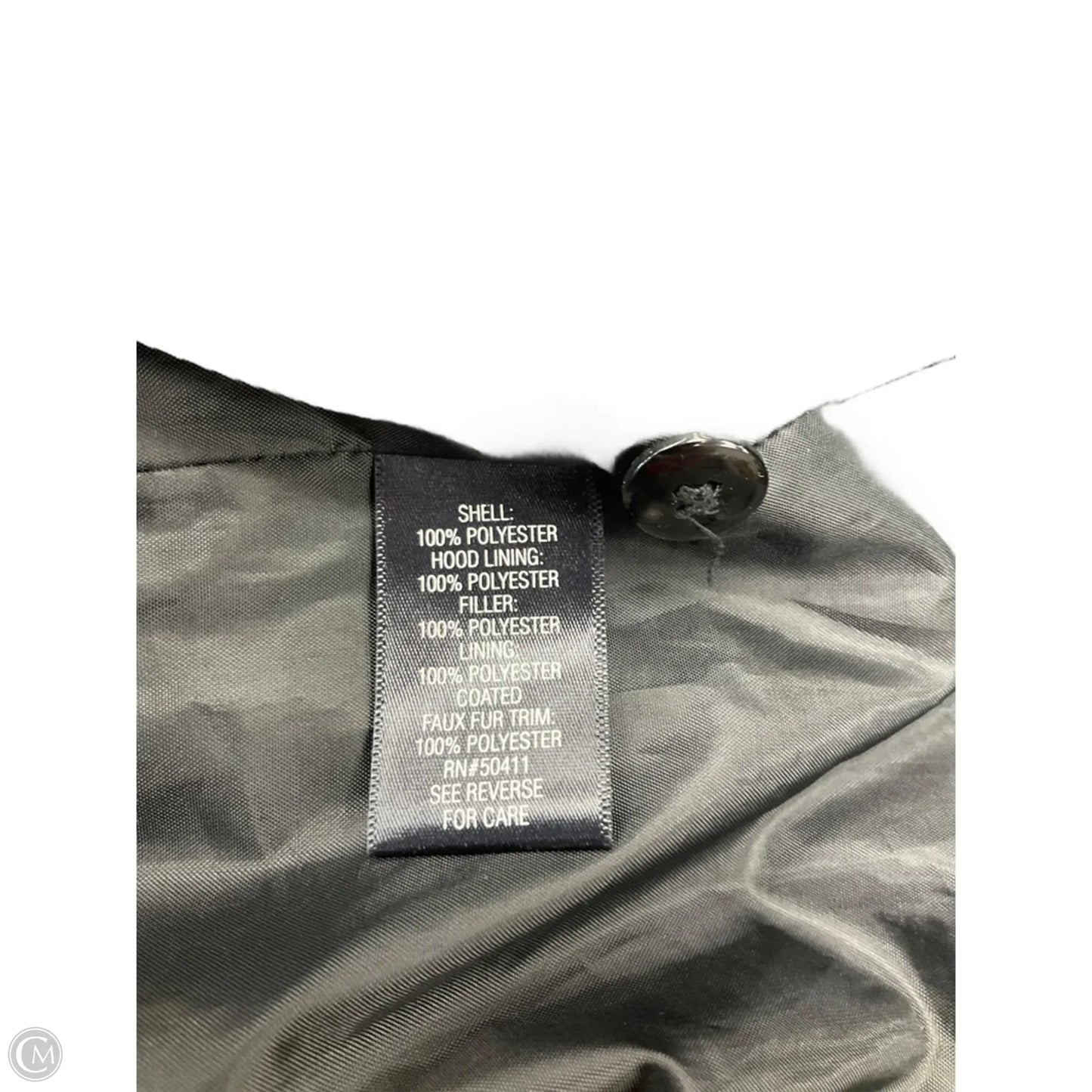 Coat Parka By Croft And Barrow In Black, Size: L