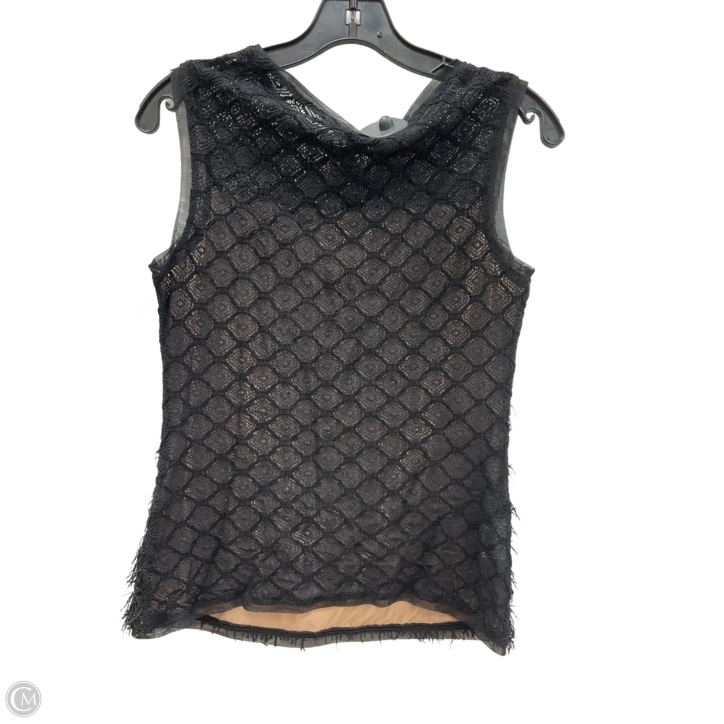 Top Sleeveless By Bcbgmaxazria In Black, Size: S