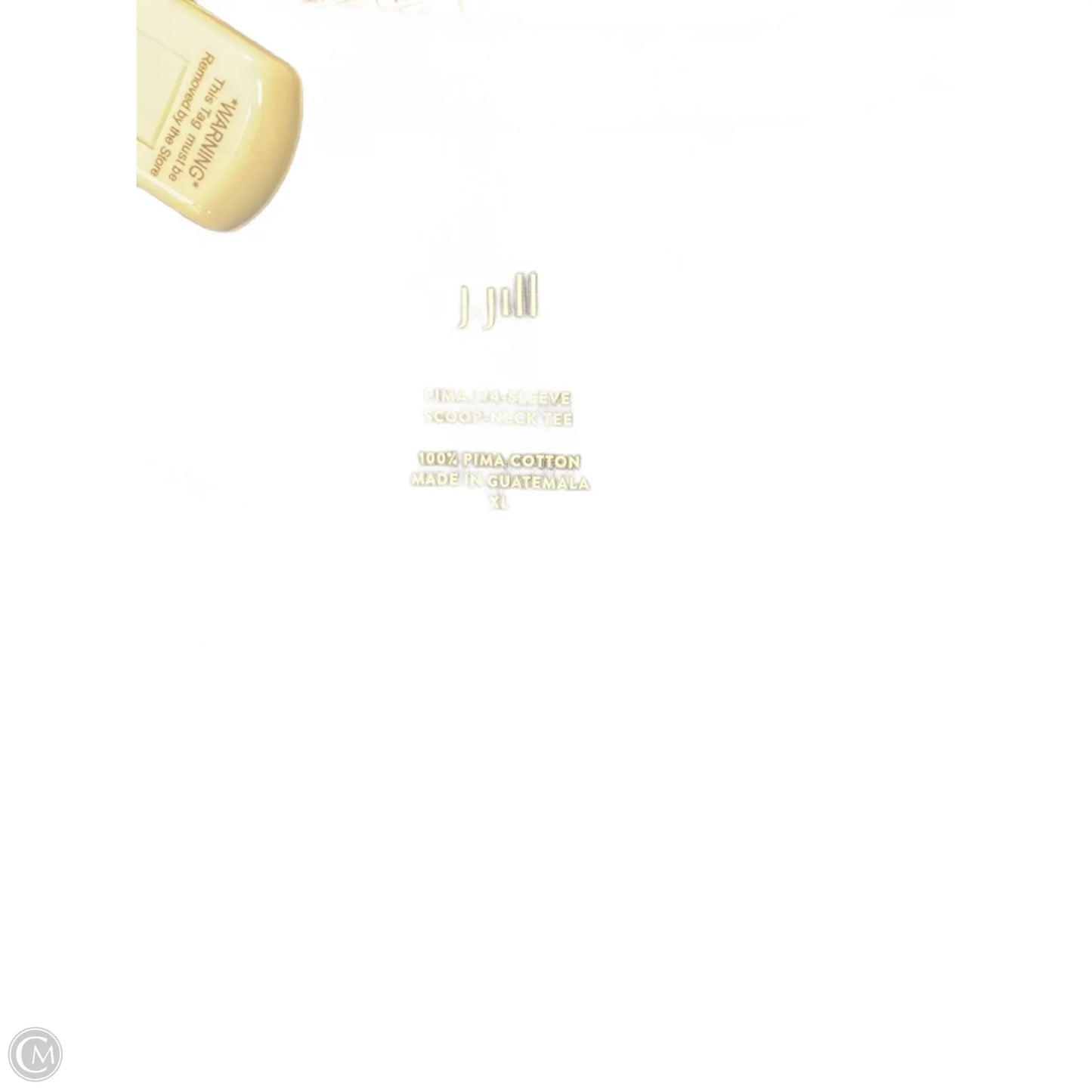 Top 3/4 Sleeve By J. Jill In Navy, Size: Xl