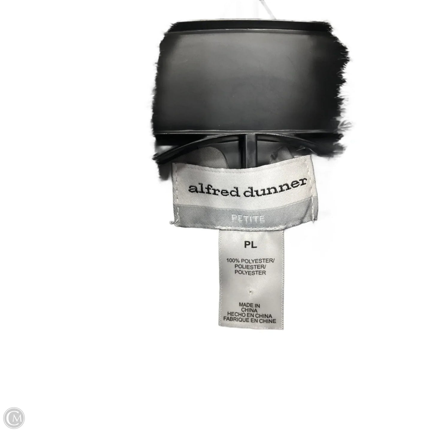 Vest Faux Fur & Sherpa By Alfred Dunner In Grey, Size: Lp