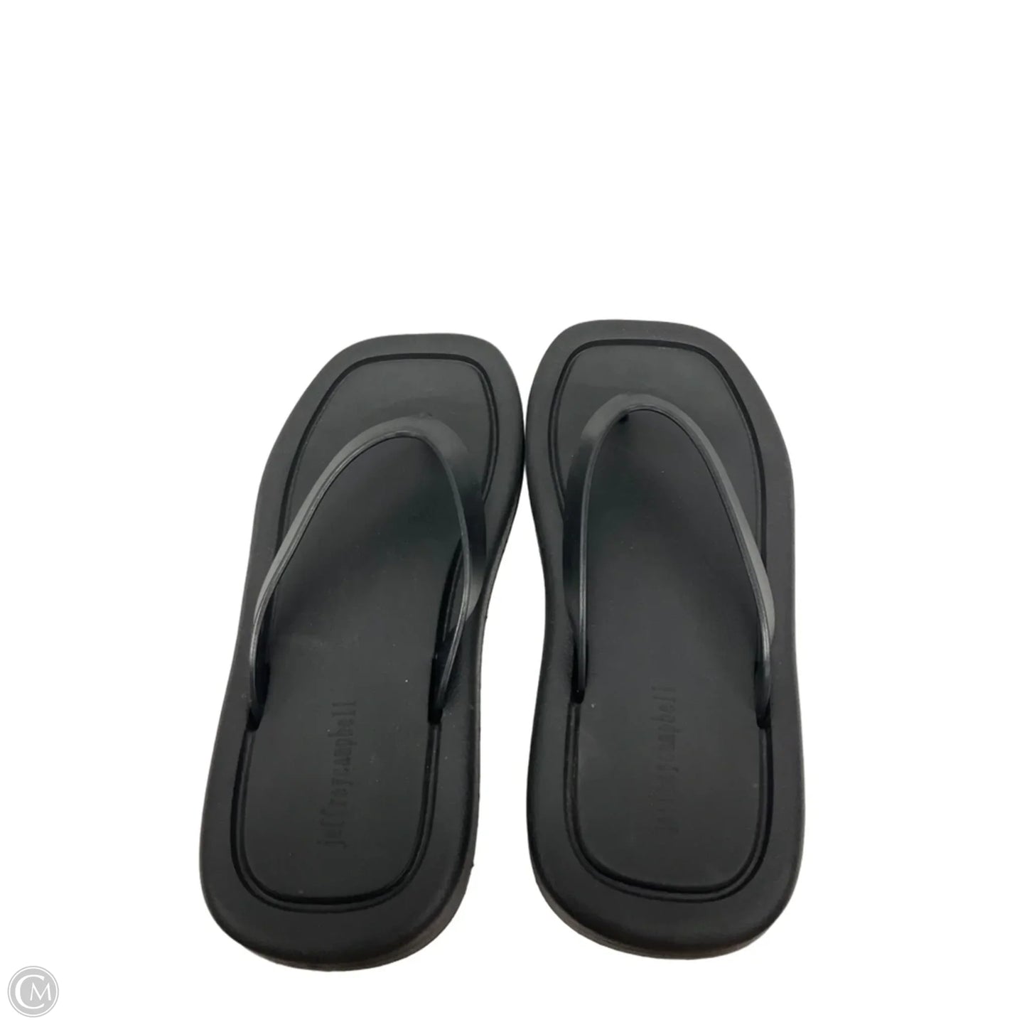 Sandals Flip Flops By Jeffrey Campbell In Black, Size: 8