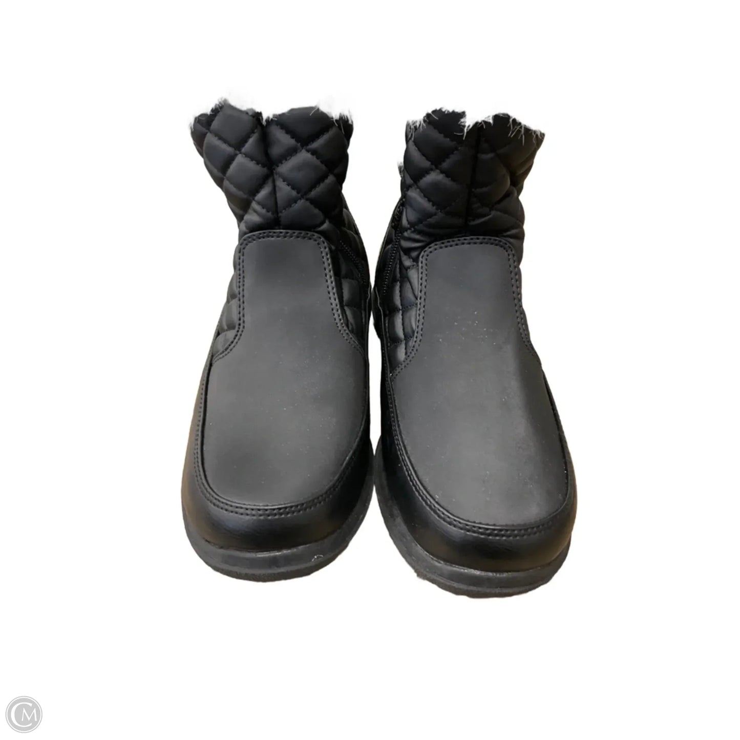 Boots Snow By Sporto In Black, Size: 9