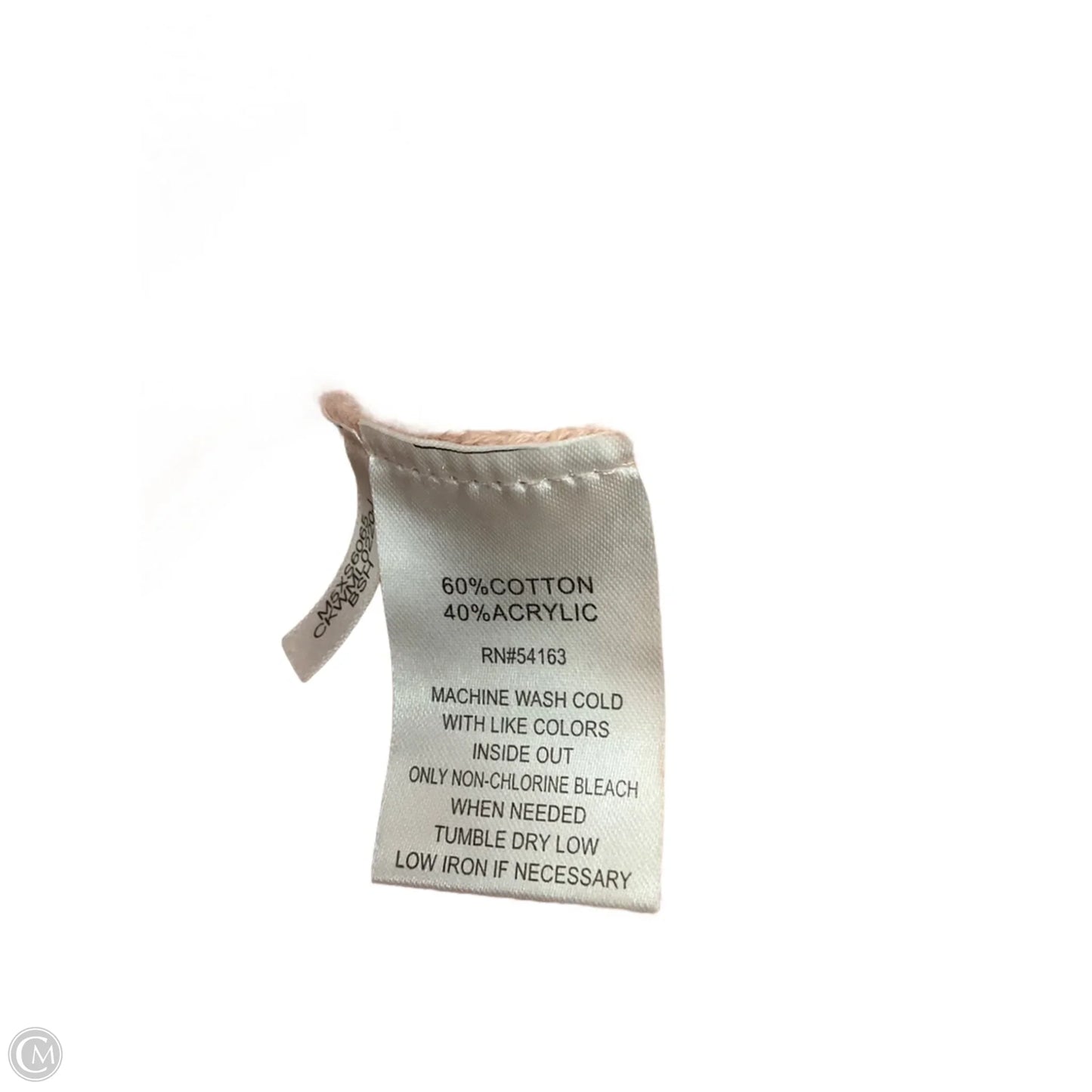 Sweater By Calvin Klein In Pink, Size: Xl