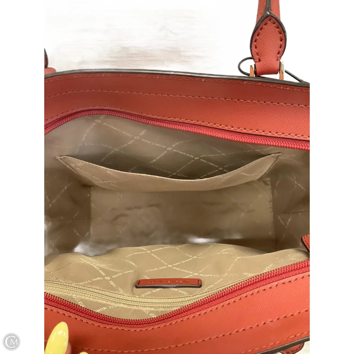 Handbag Designer By Michael Kors, Size: Medium