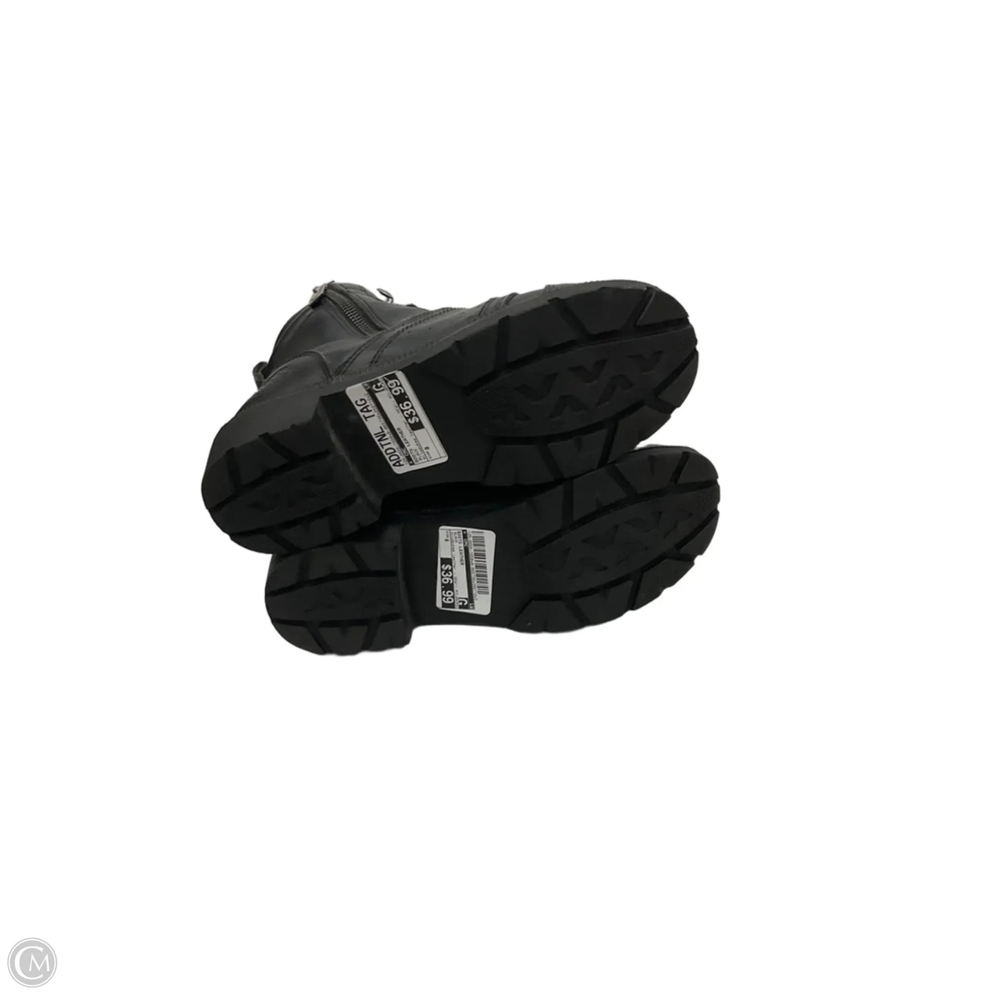 Boots Leather By Cmc In Black, Size: 8