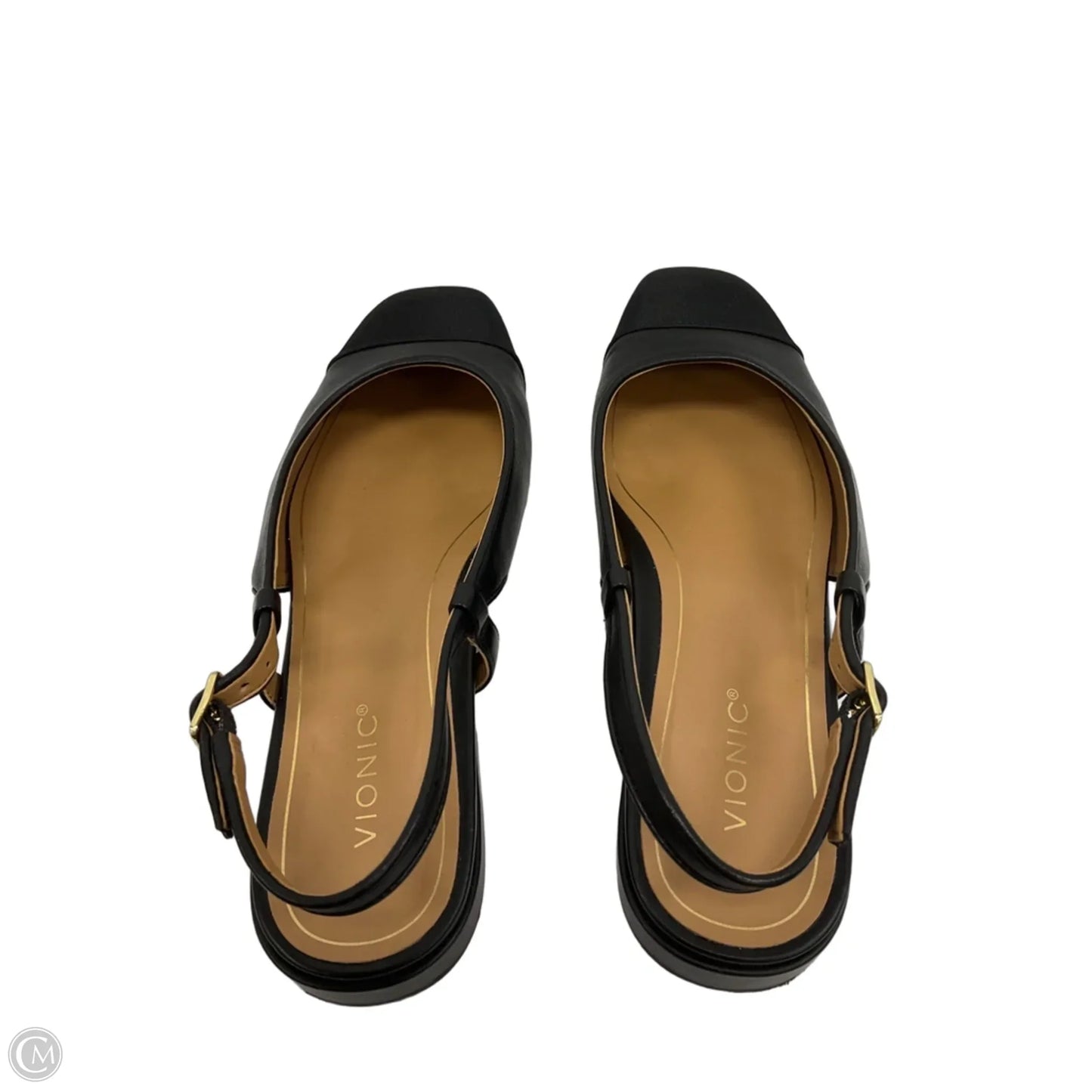 Shoes Flats By Vionic In Black, Size: 9