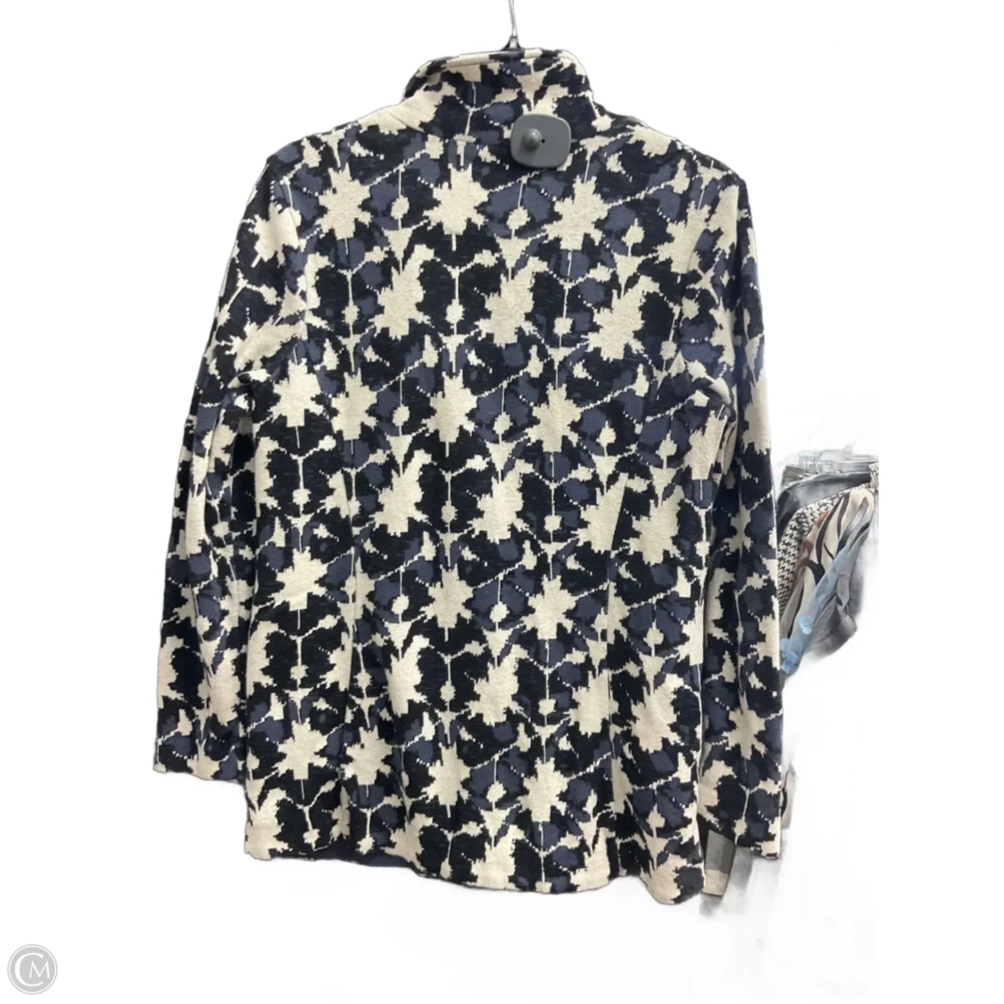 Blazer By Nic + Zoe In Blue & White, Size: M