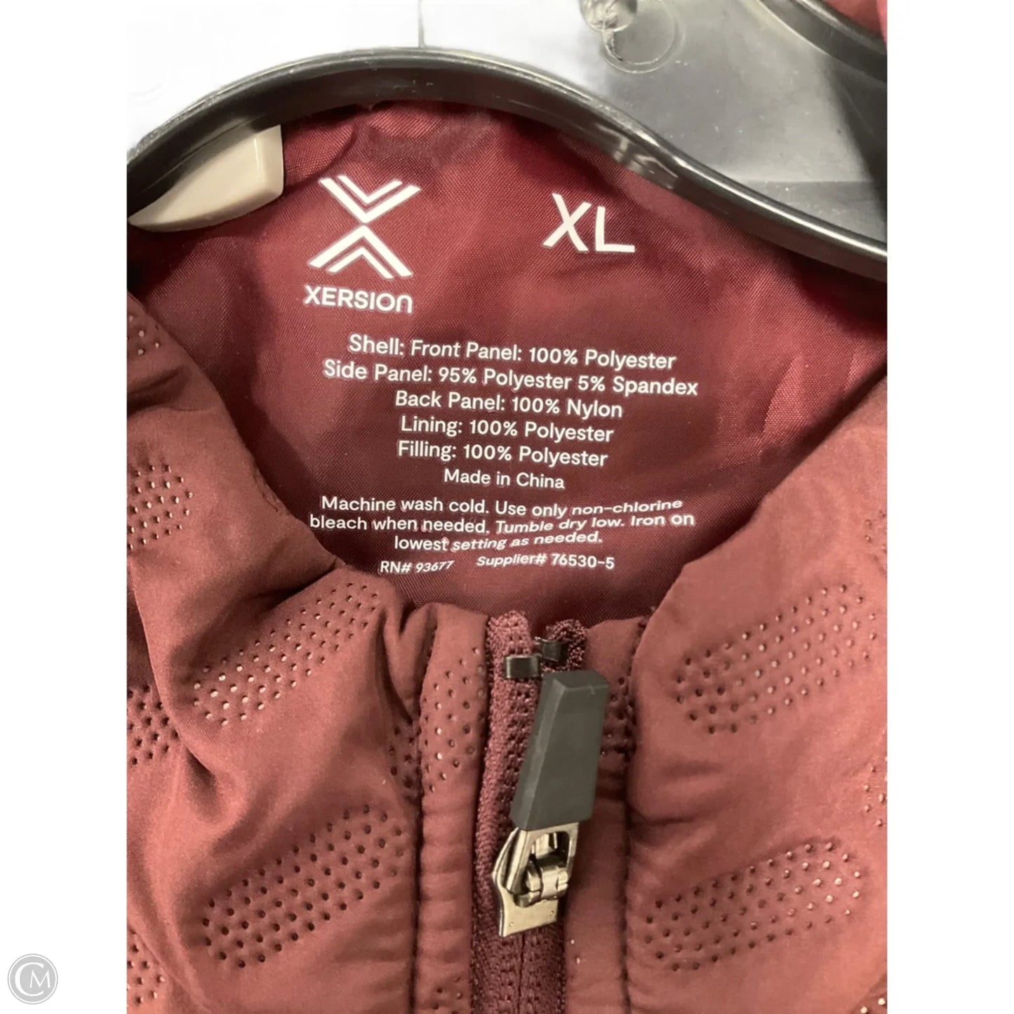 Vest Puffer & Quilted By Xersion In Pink, Size: Xl