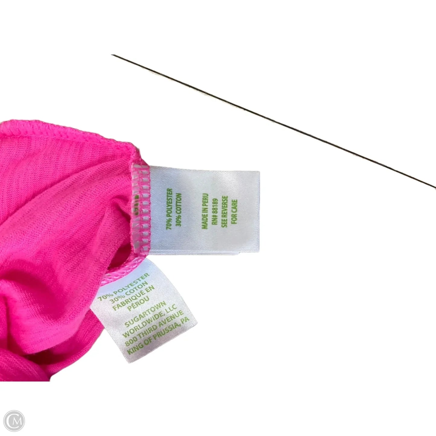 Top Sleeveless Designer By Lilly Pulitzer In Pink, Size: Xxl