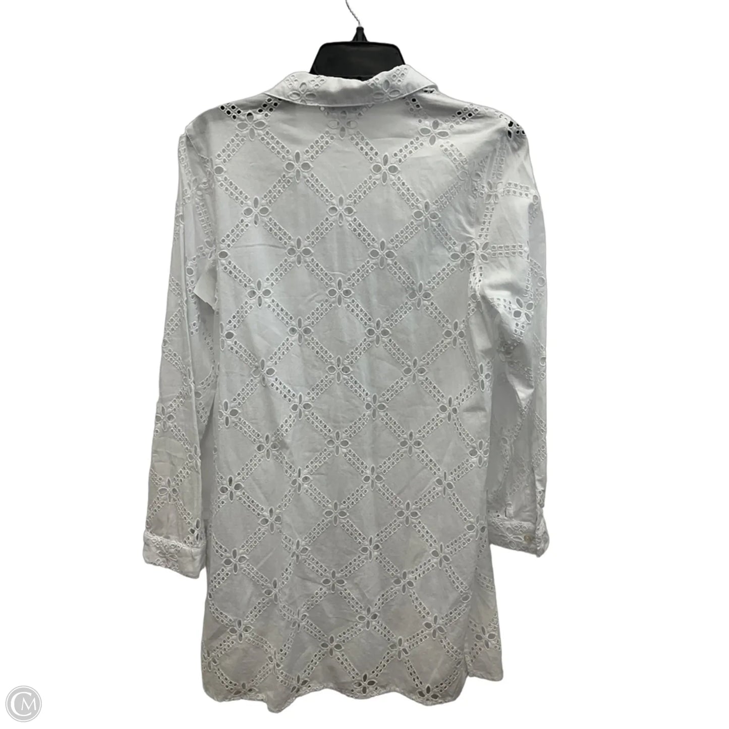 Top Long Sleeve By J. Jill In White, Size: Xs