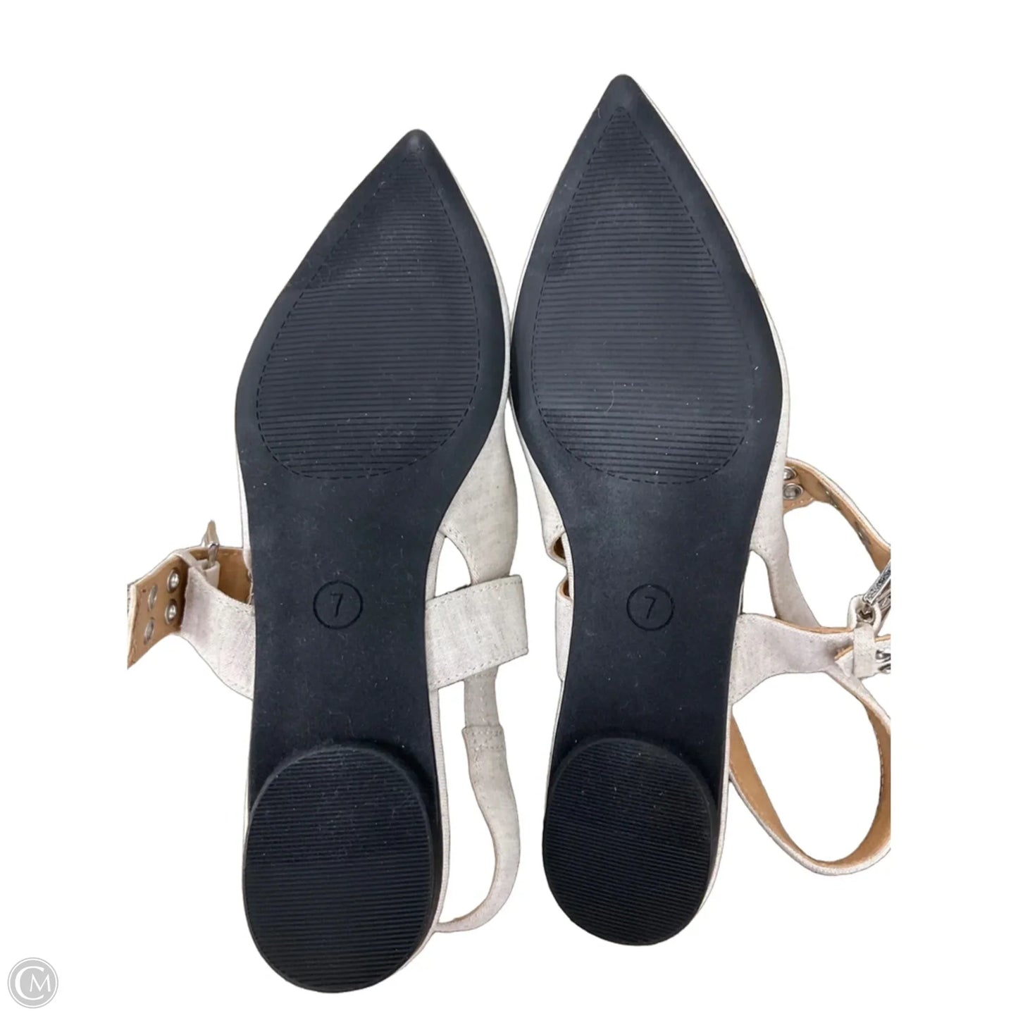 Shoes Flats By Ophelia Roe In Beige, Size: 7