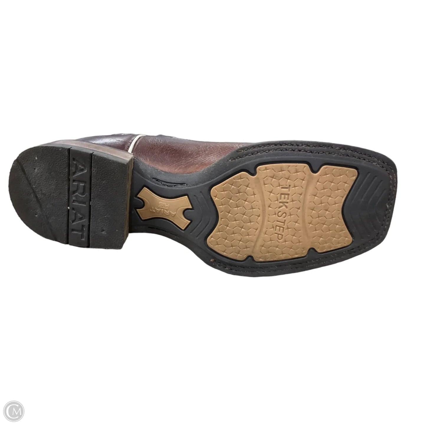 Boots Leather By Ariat In Brown, Size: 8.5