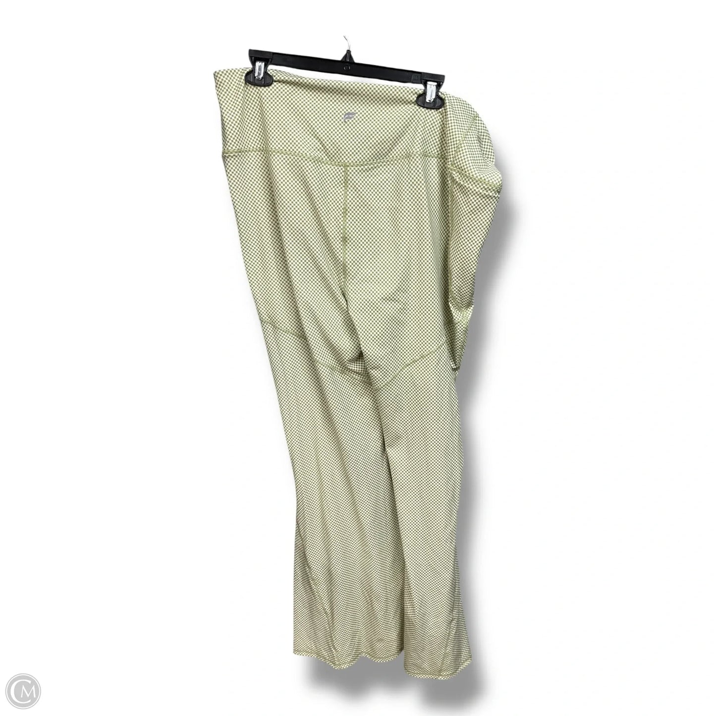 Athletic Pants By Fabletics In Checkered Pattern, Size: 3x