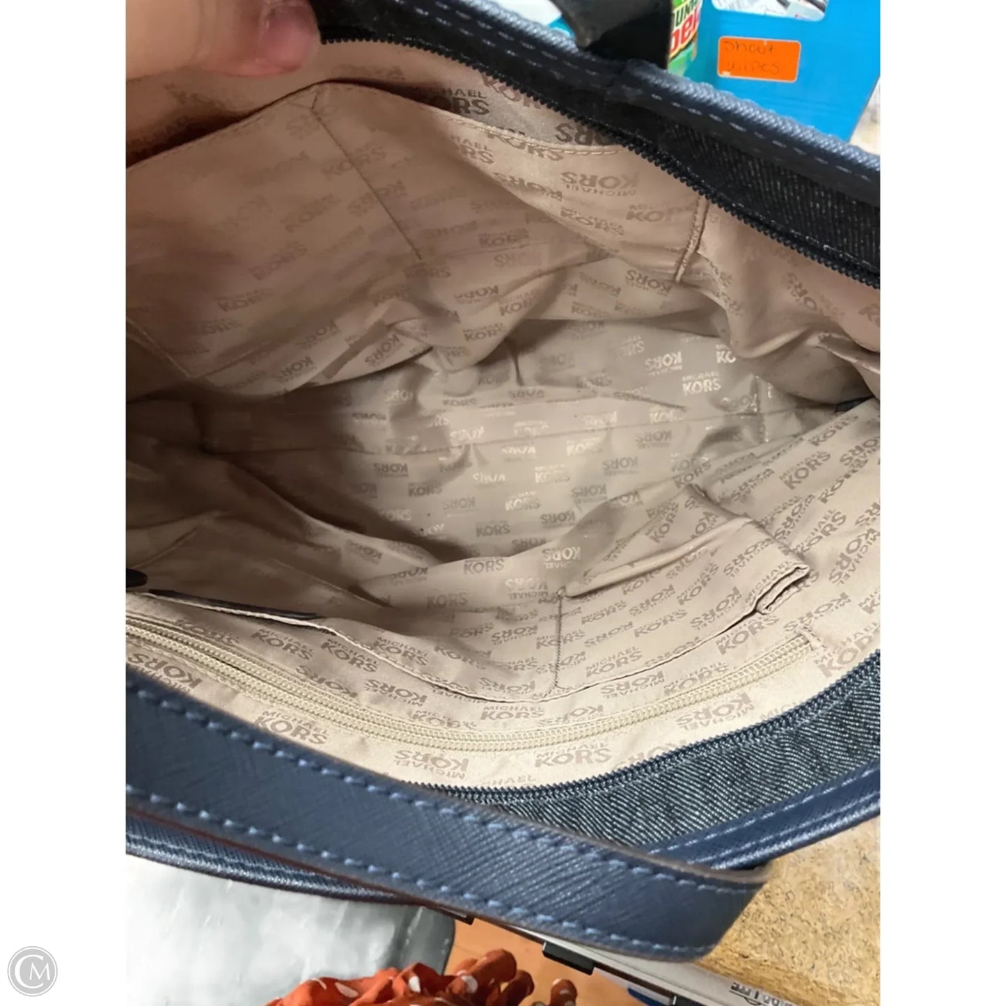 Handbag Designer By Michael Kors, Size: Large