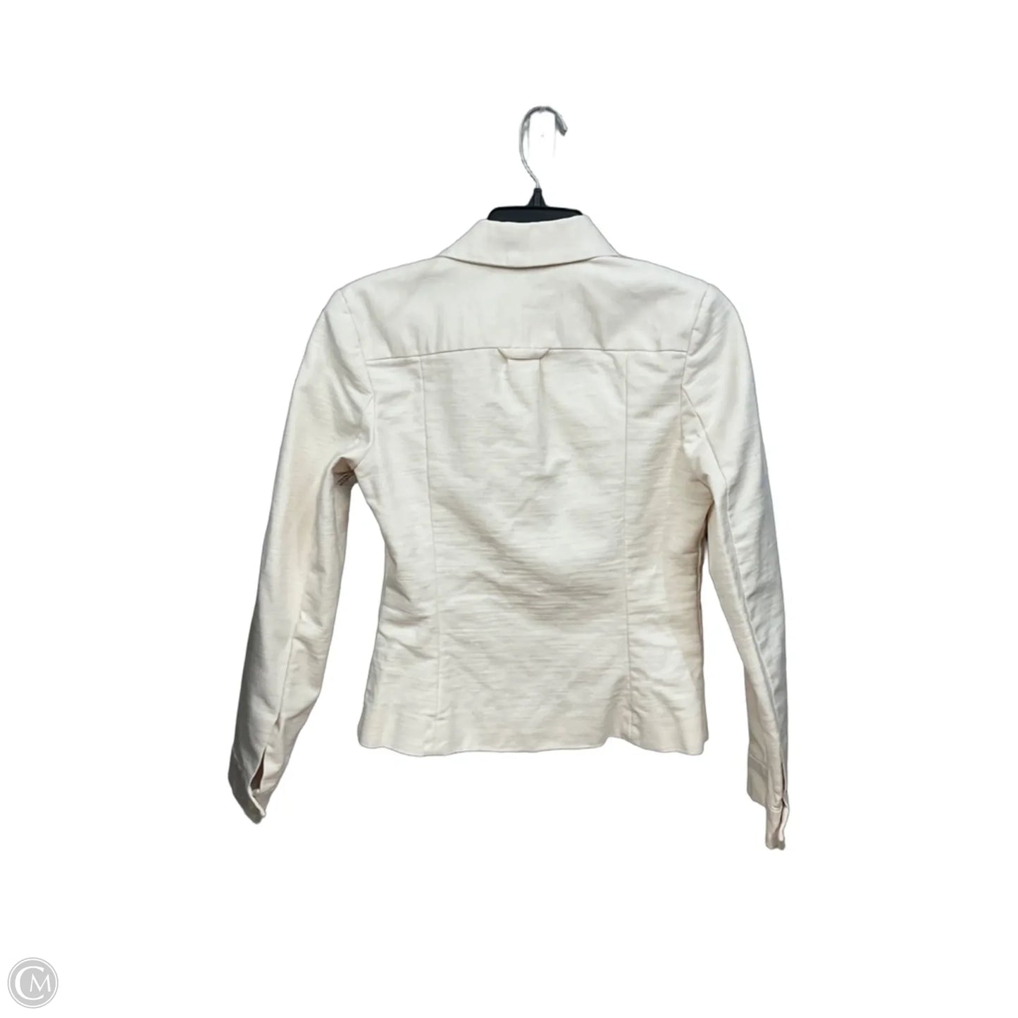 Blazer By Isaac Mizrahi In Cream, Size: S