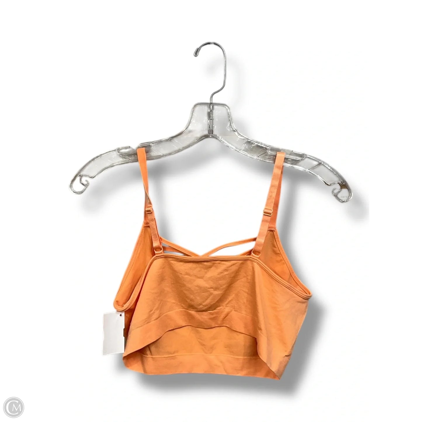 Athletic Bra By Zenana Outfitters In Orange, Size: L