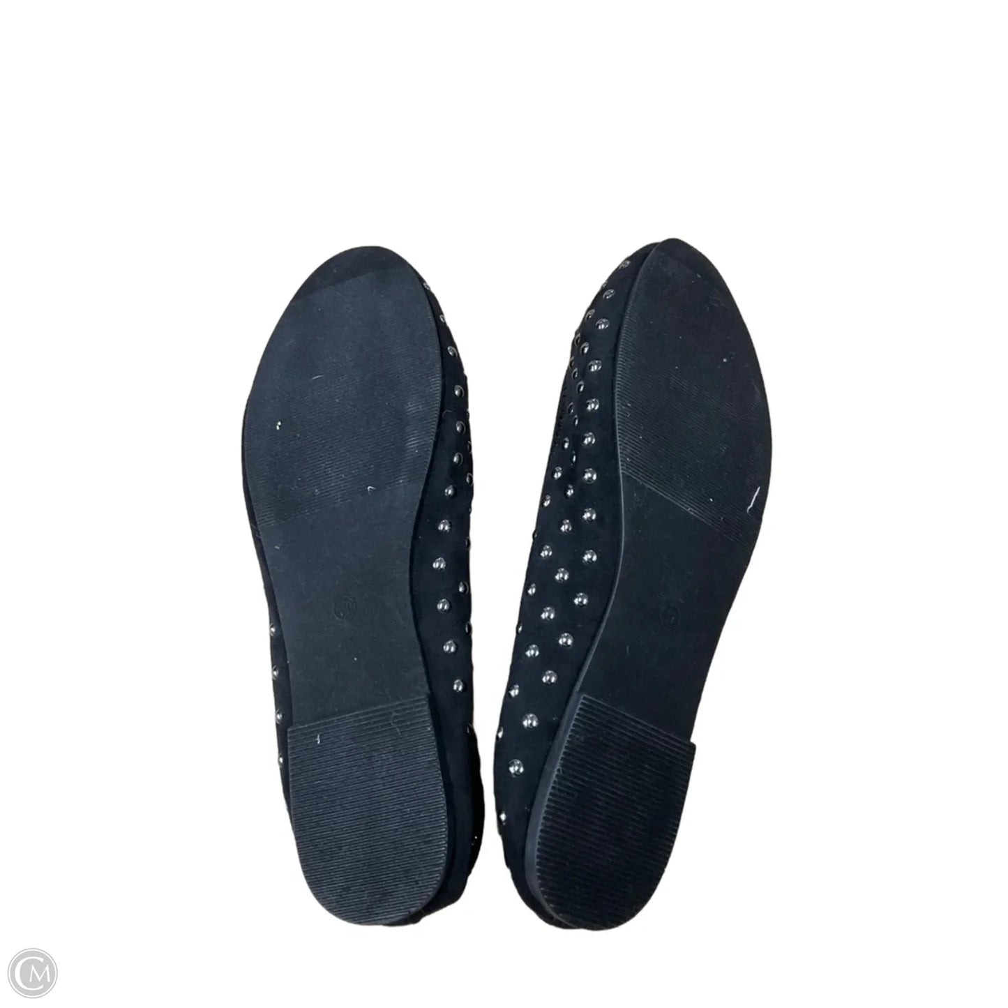 Shoes Flats By Maurices In Black & Silver, Size: 11