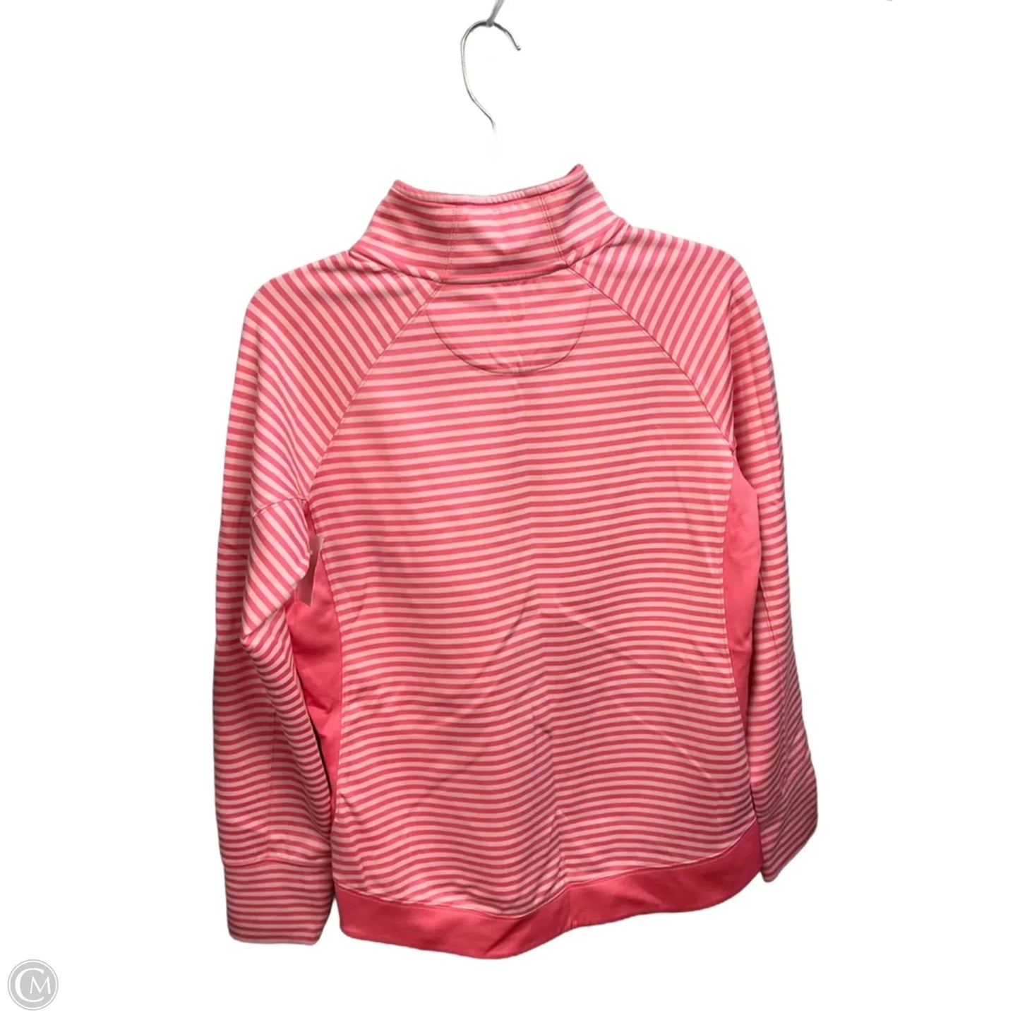 Athletic Top Long Sleeve Collar By Vineyard Vines In Striped Pattern, Size: L